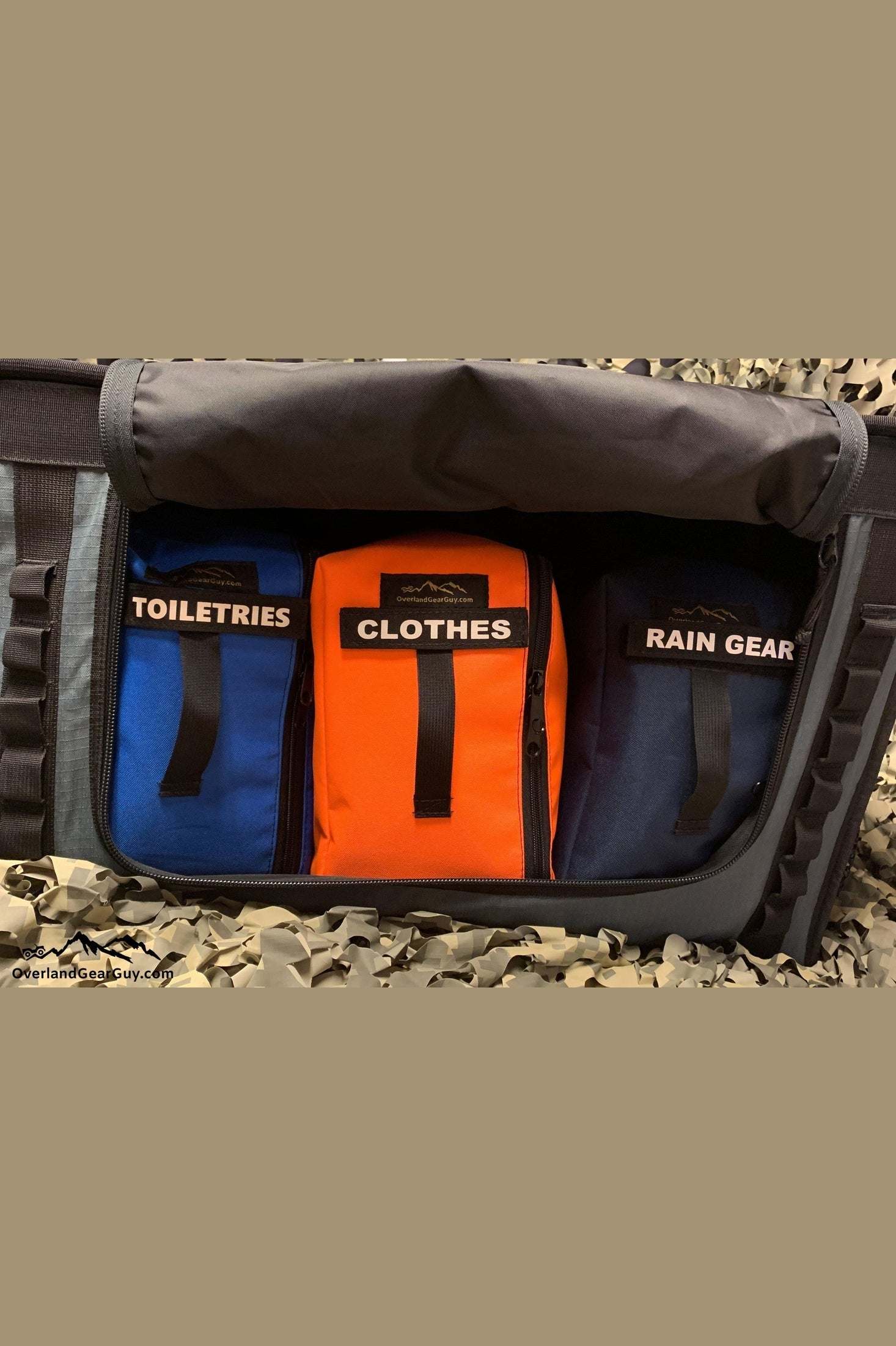 Overhead Cabinet Storage Divider Bags