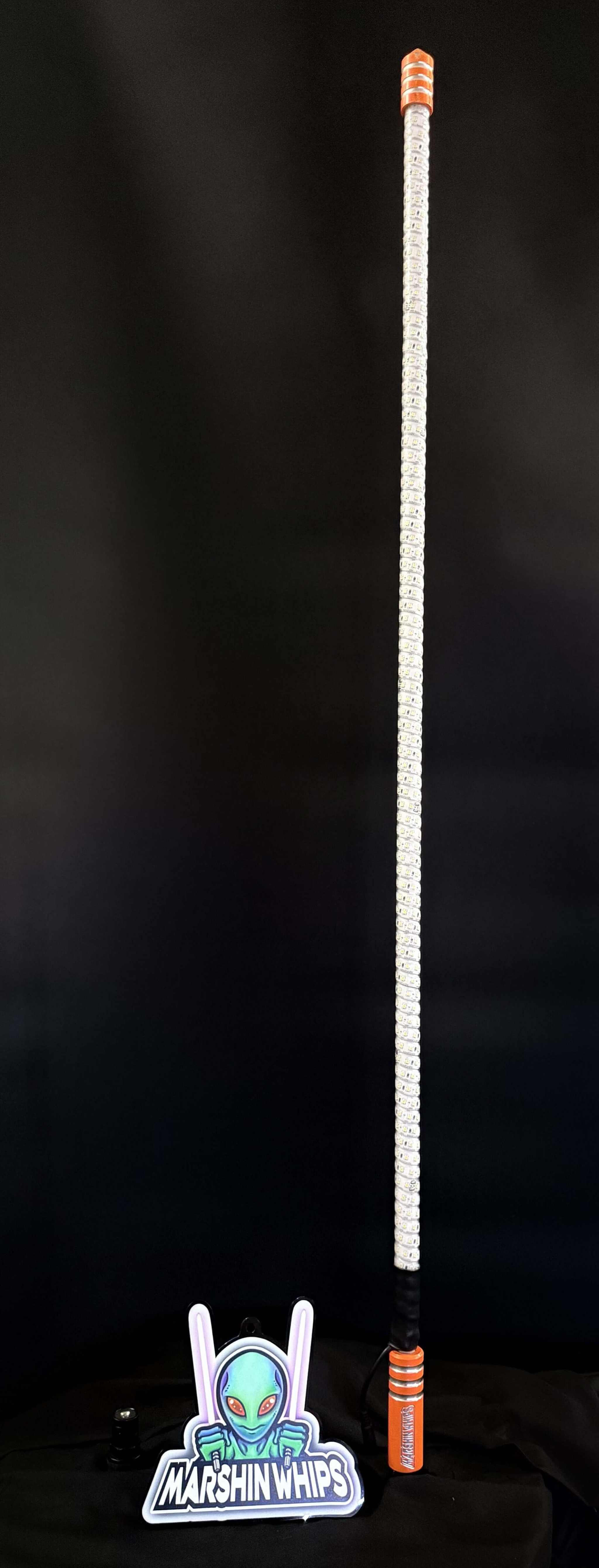 Game Changer Whips - Durable Orange Off-Road LED Whip