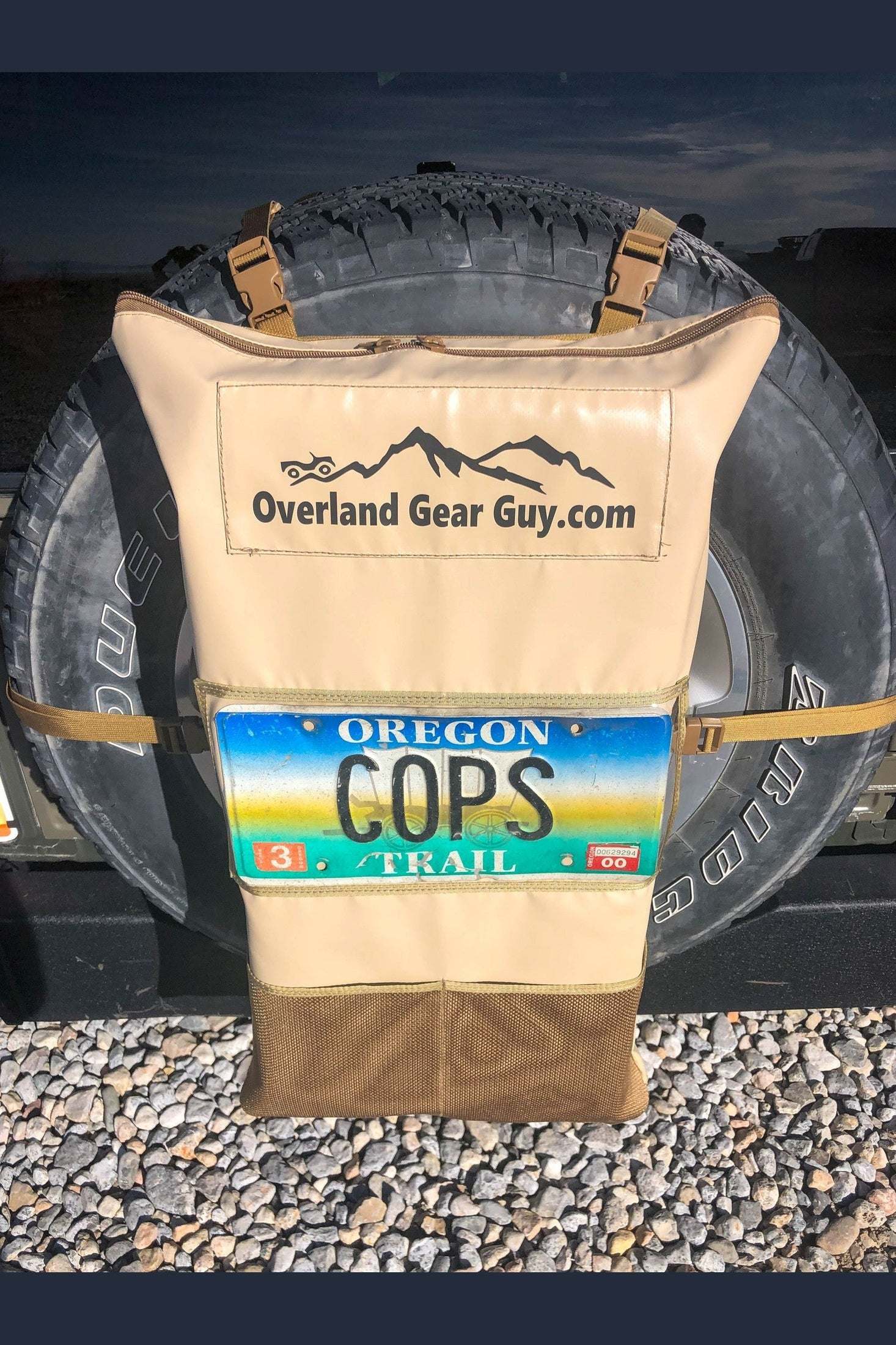 Pack It Out Bag II - With Lic Plate Holder