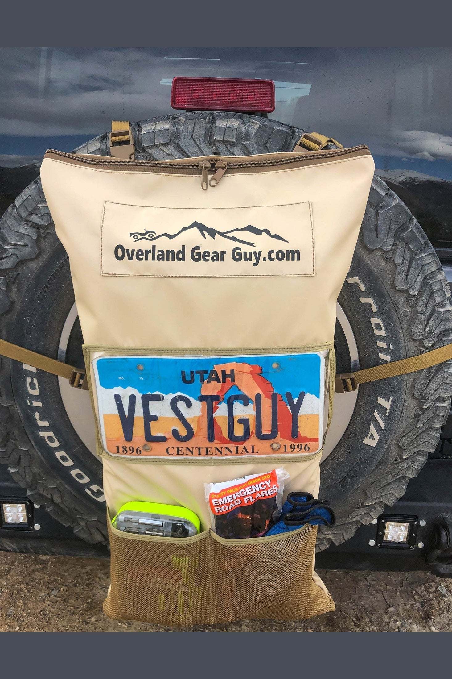 Pack It Out Bag II - With Lic Plate Holder