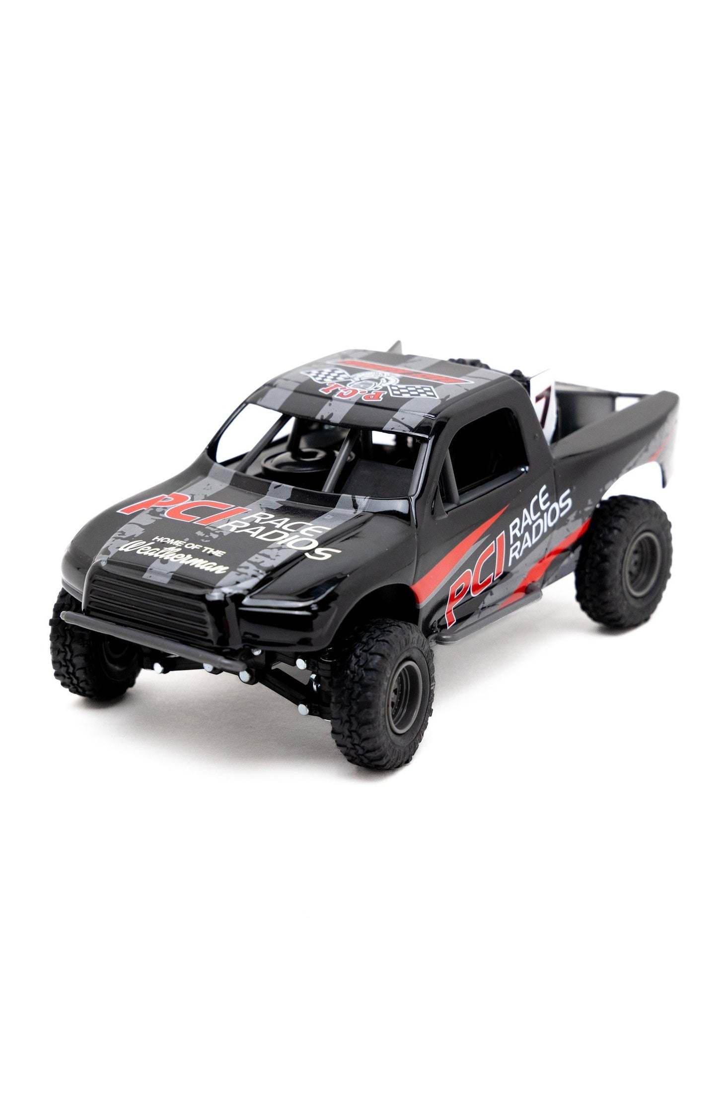 PCI Baja Race Truck Toy 1:24 scale miniature desert racing replica with detailed suspension and all-terrain tires