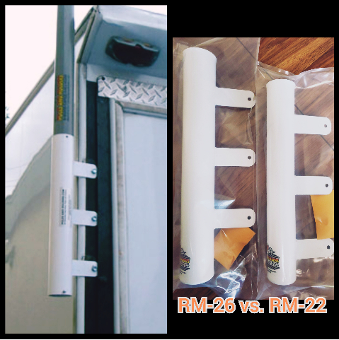 Ramp Mount for Flagpoles | Designed for Enclosed Trailers