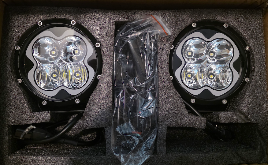 Marshin Whips Pod Lights 6" - Bright Off-Road LED Light Set