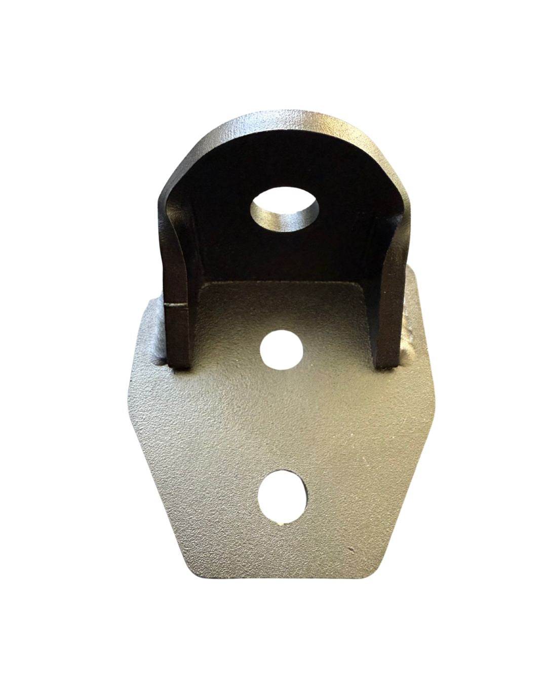 Heavy-duty bolt-on whip mount for Can Am Defender with high-strength steel and dual mounting options