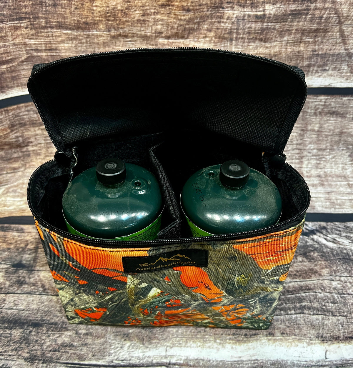Bolsa para dos botellas de propano