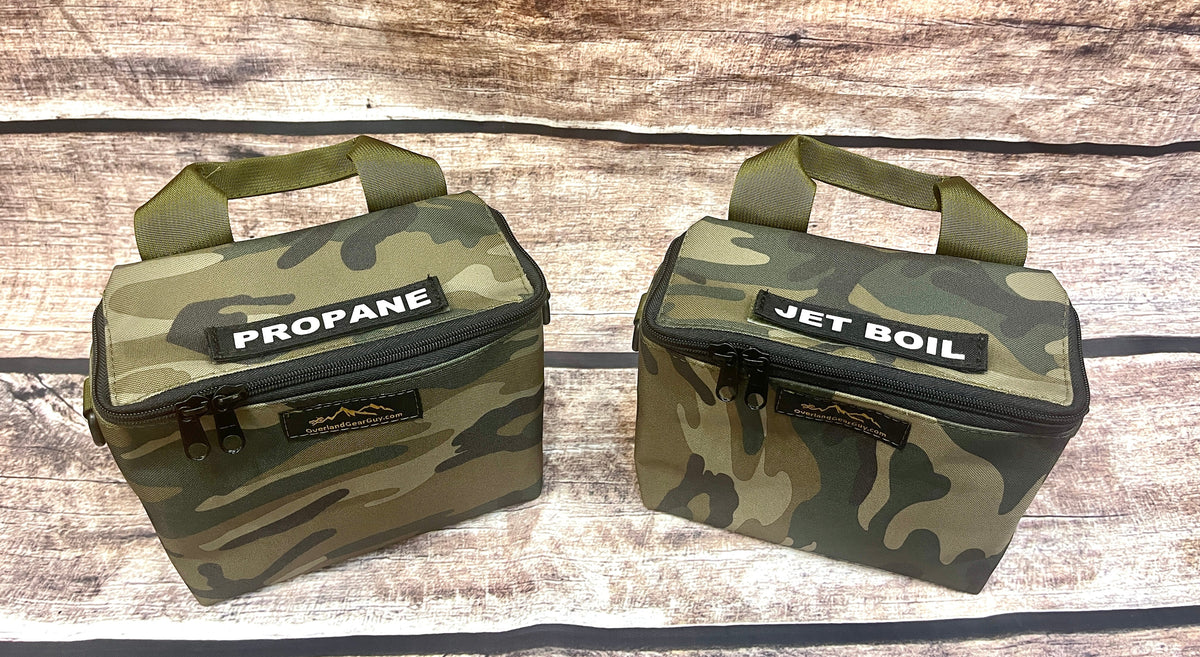 Bolsa para dos botellas de propano