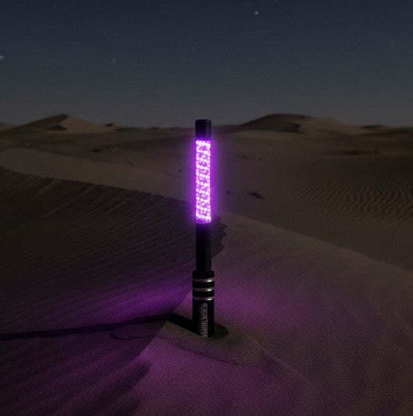 Game Changer LED Whip - Striking Teal Single