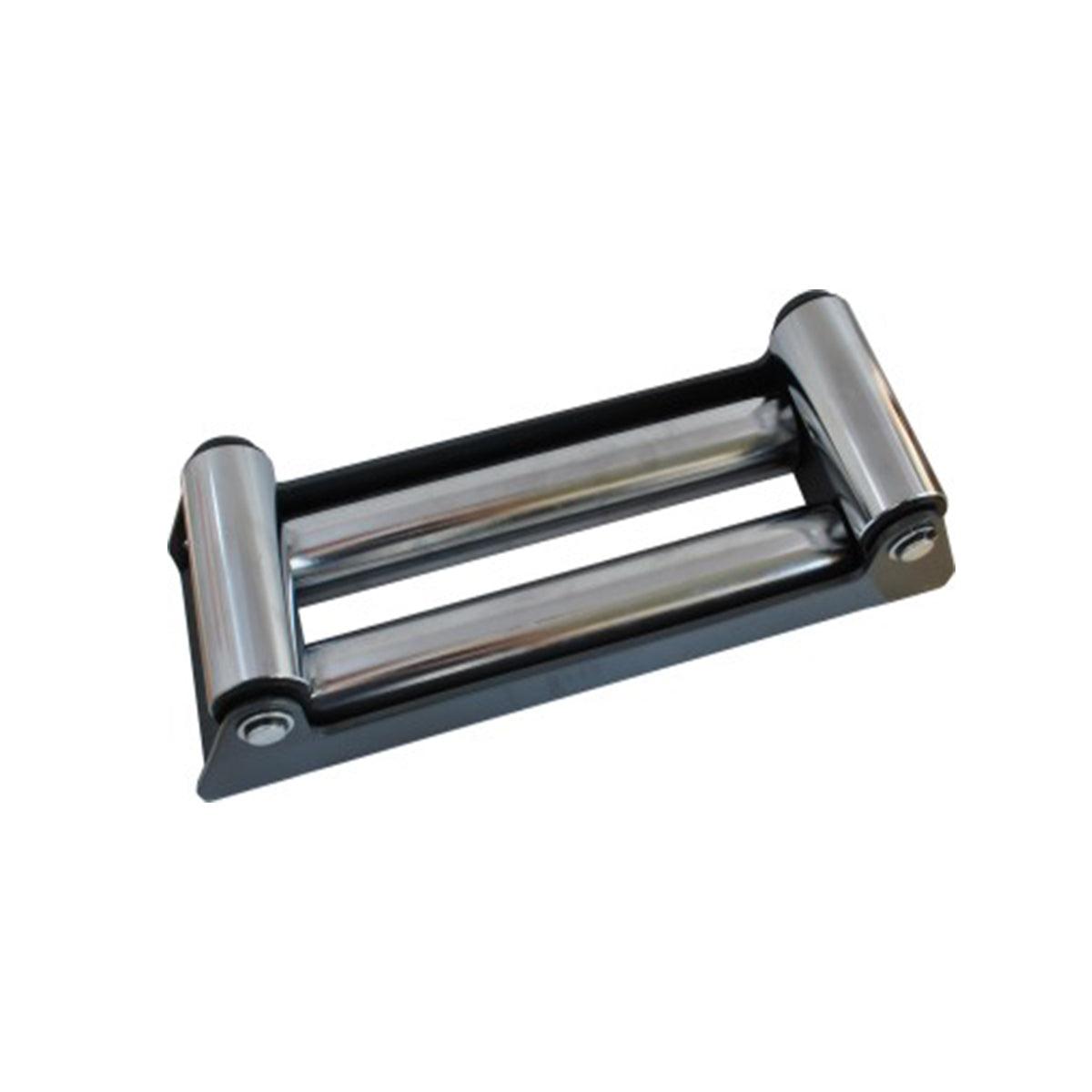 Stainless Steel Roller Fairlead with 255mm hole centres and polished rollers