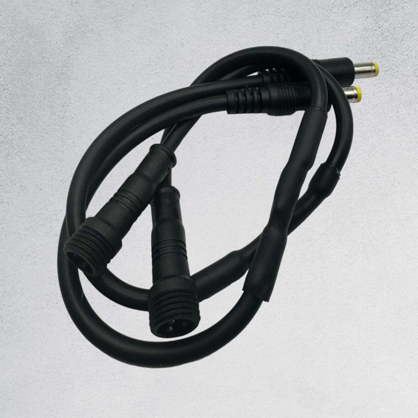 Black Marshin Whips 2811 RGB adaptor cable for converting 3-pin RGB harness to single-color lighting whips