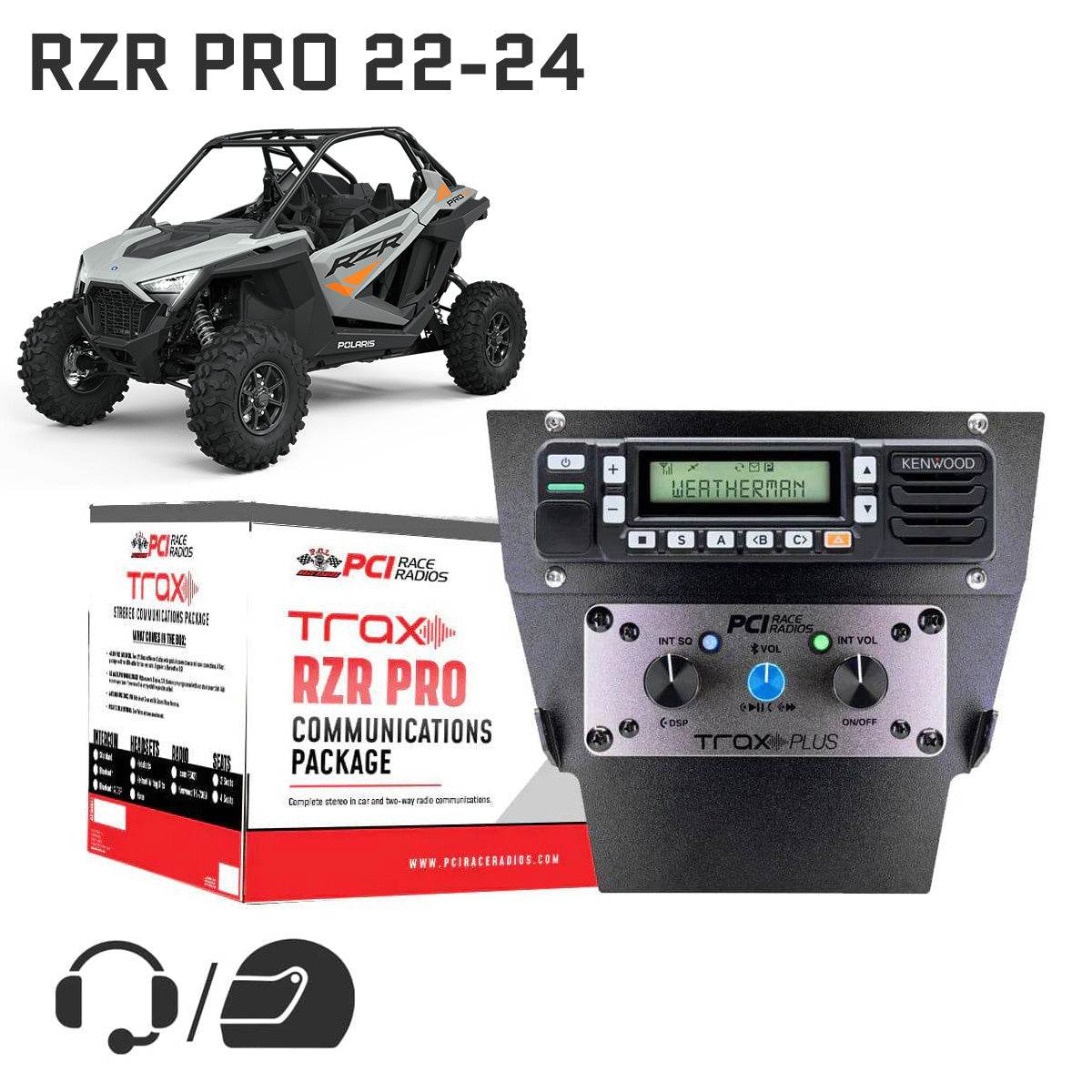 RZR PRO 2022-2024 Trax Stereo Complete Communications Package
