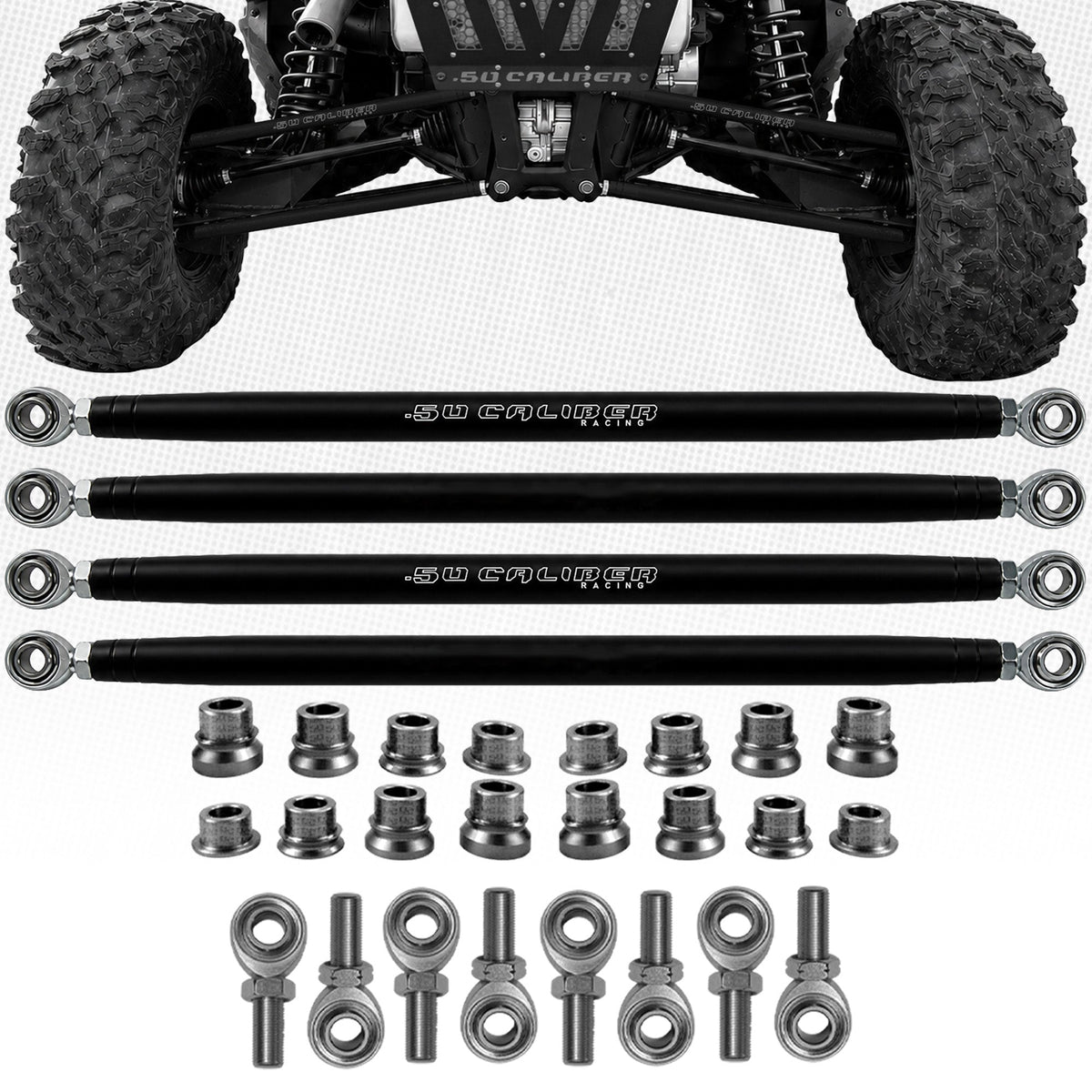 RZR Turbo S CNC Billet Radius Rods