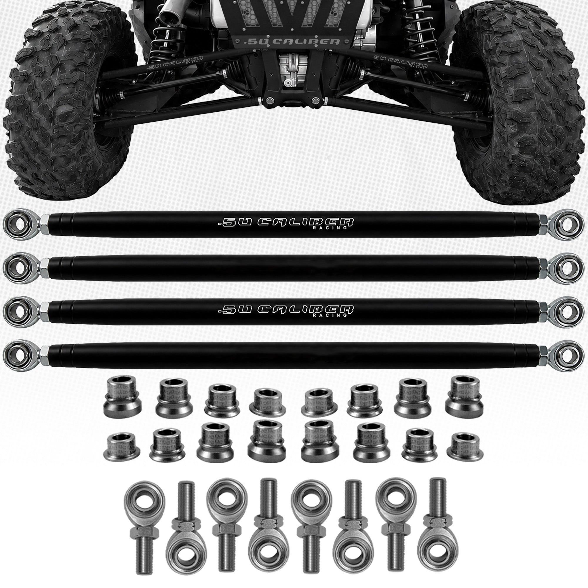 2020 RZR PRO XP CNC Billet Radius Rods