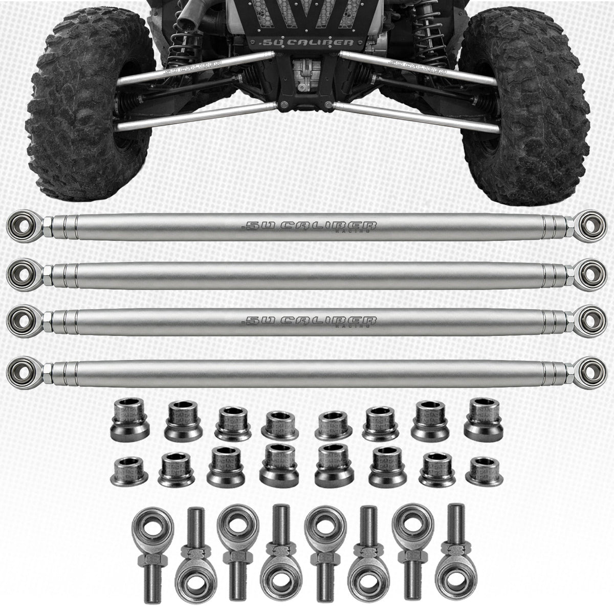 XP Turbo CNC Billet Radius Rods