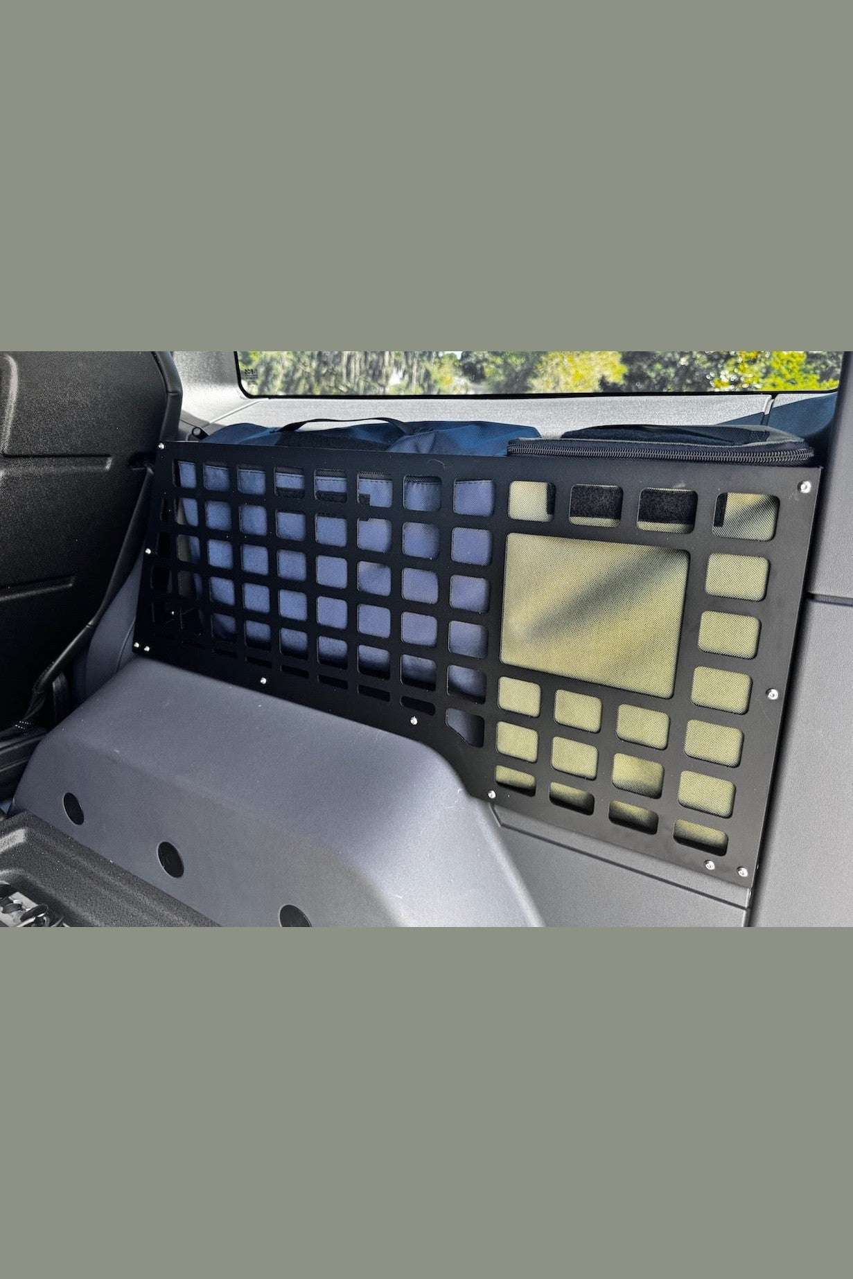 Premium Rear Loadspace Molle Storage Bin Bags Set for Car Organization