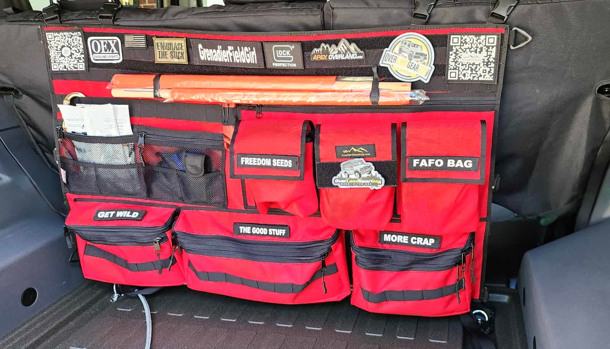 Organizador del asiento trasero