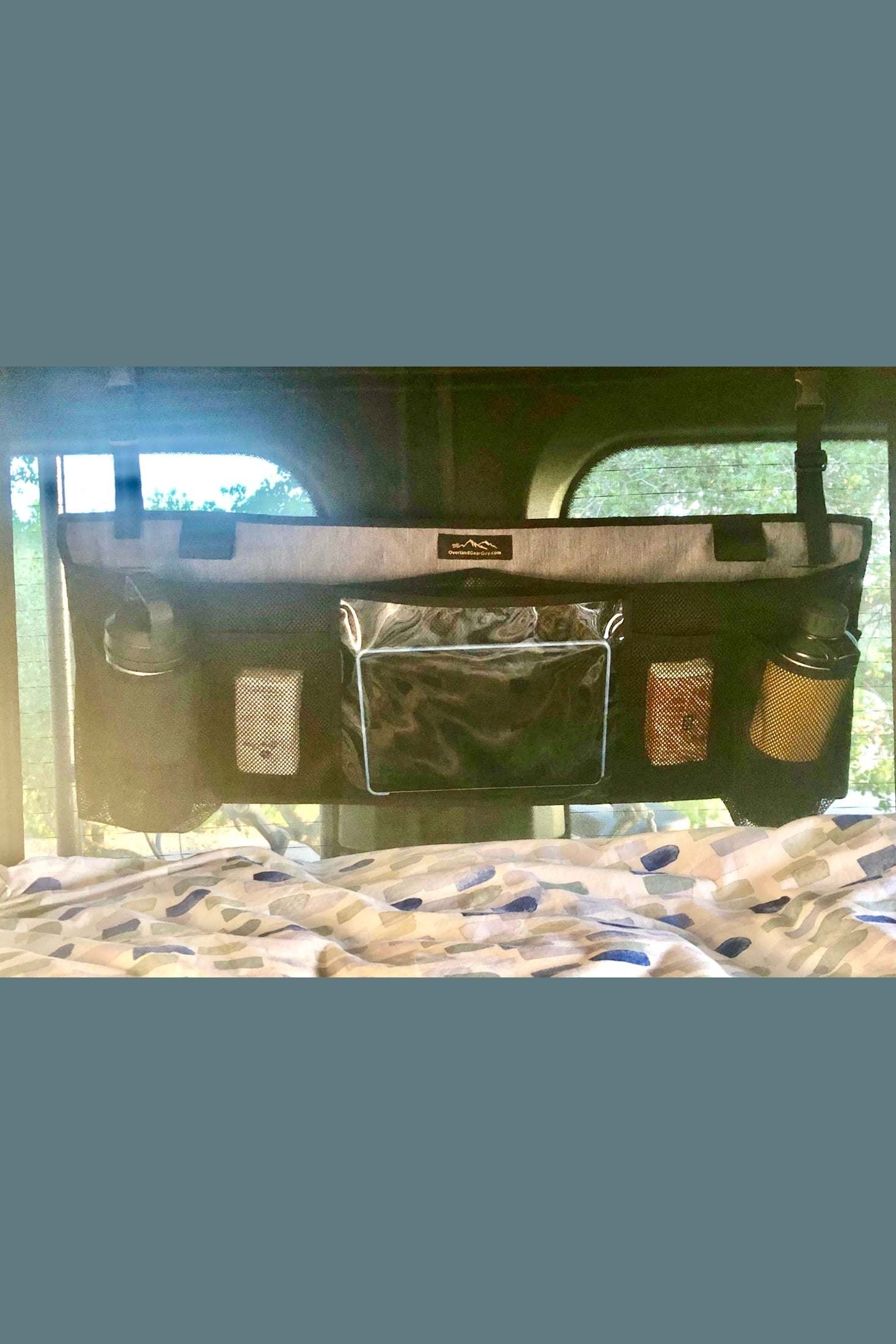 Revel Van Rear Storage Organizer with iPad Pouch with Mesh Pockets