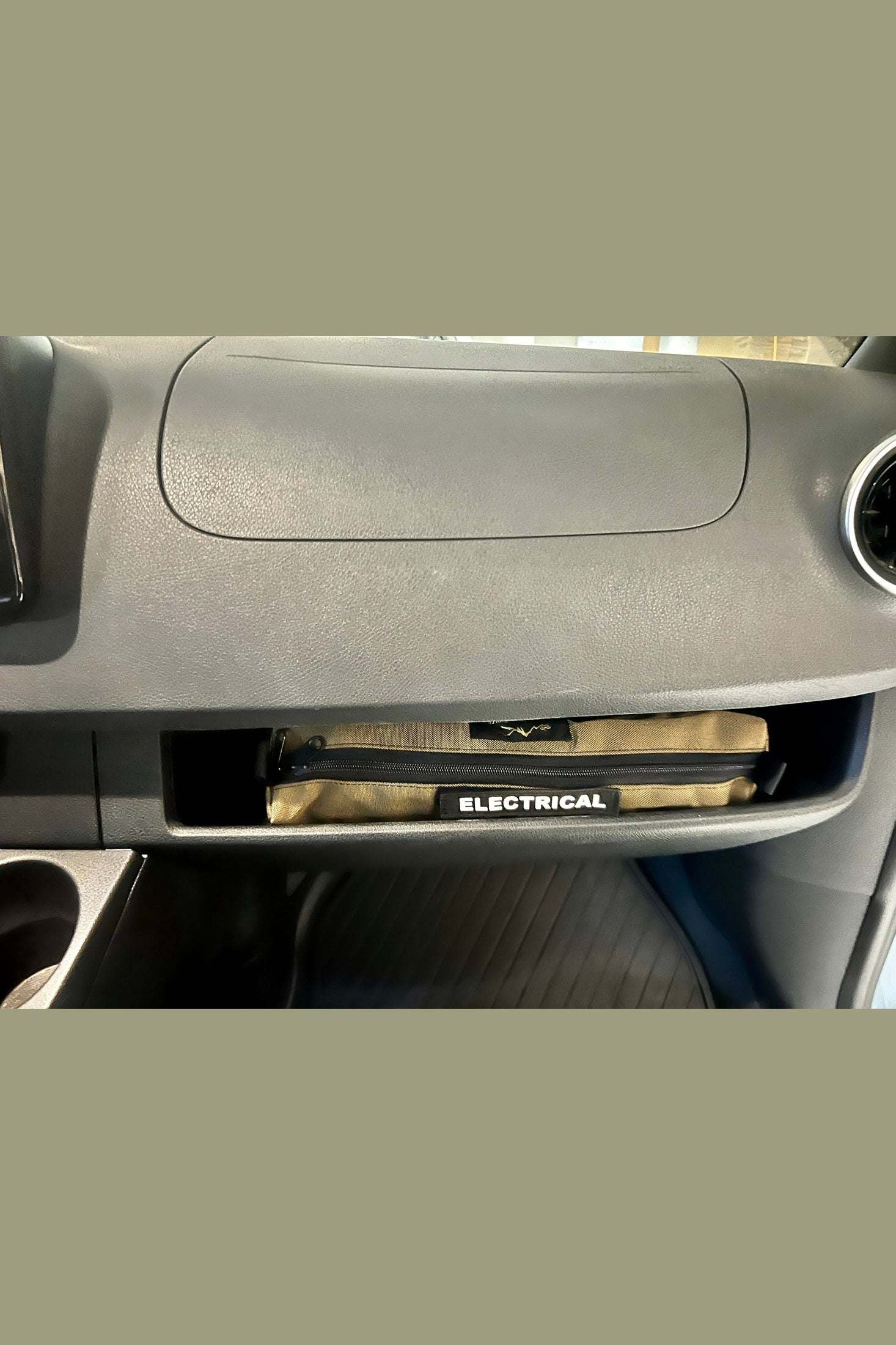 MOLLE Storage Cubby Large Pouch - 16" x 3" x 4"