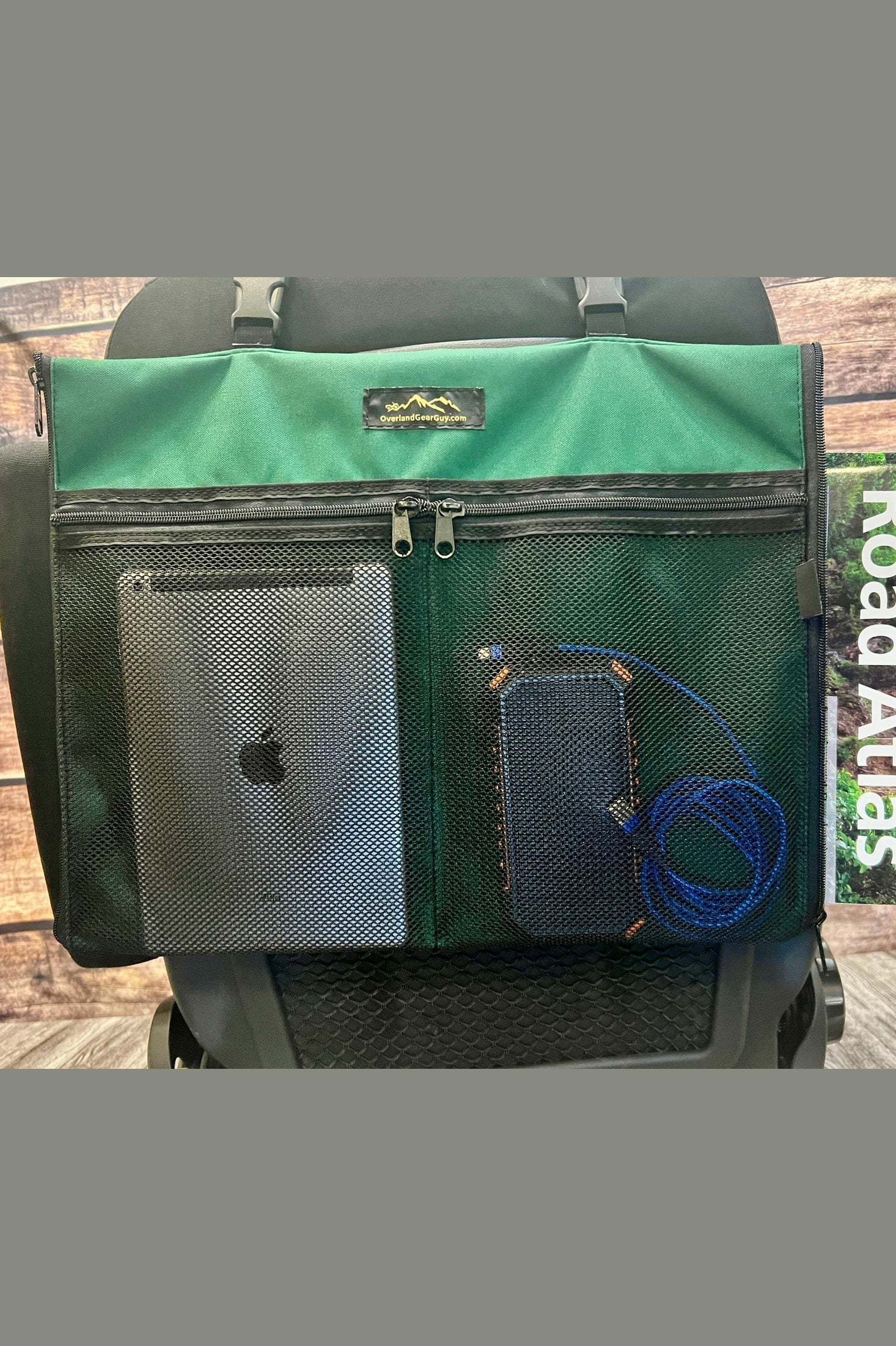 Road Atlas, Laptop/Tablet Seatback Pouch