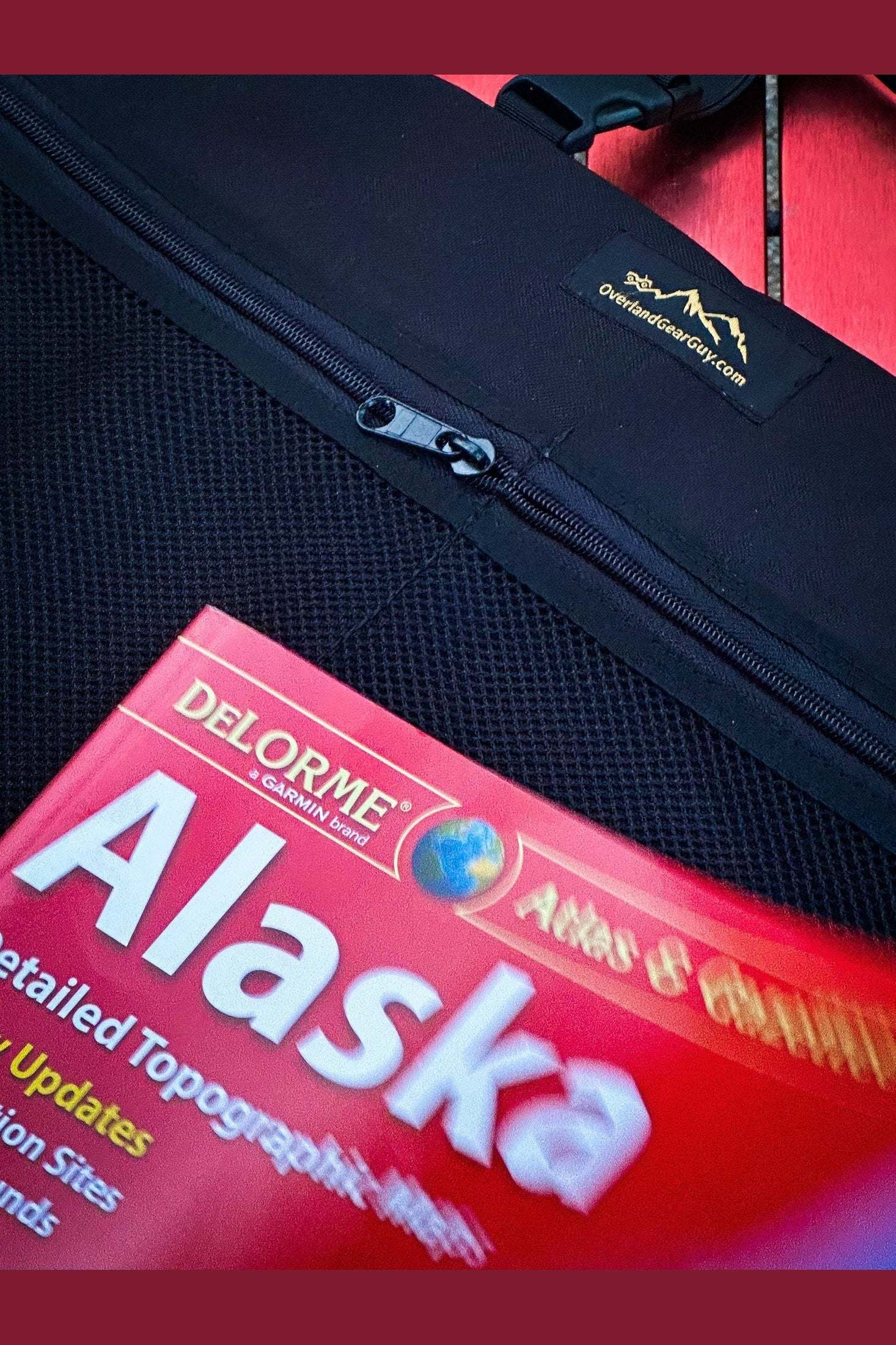 Road Atlas, Laptop/Tablet Seatback Pouch