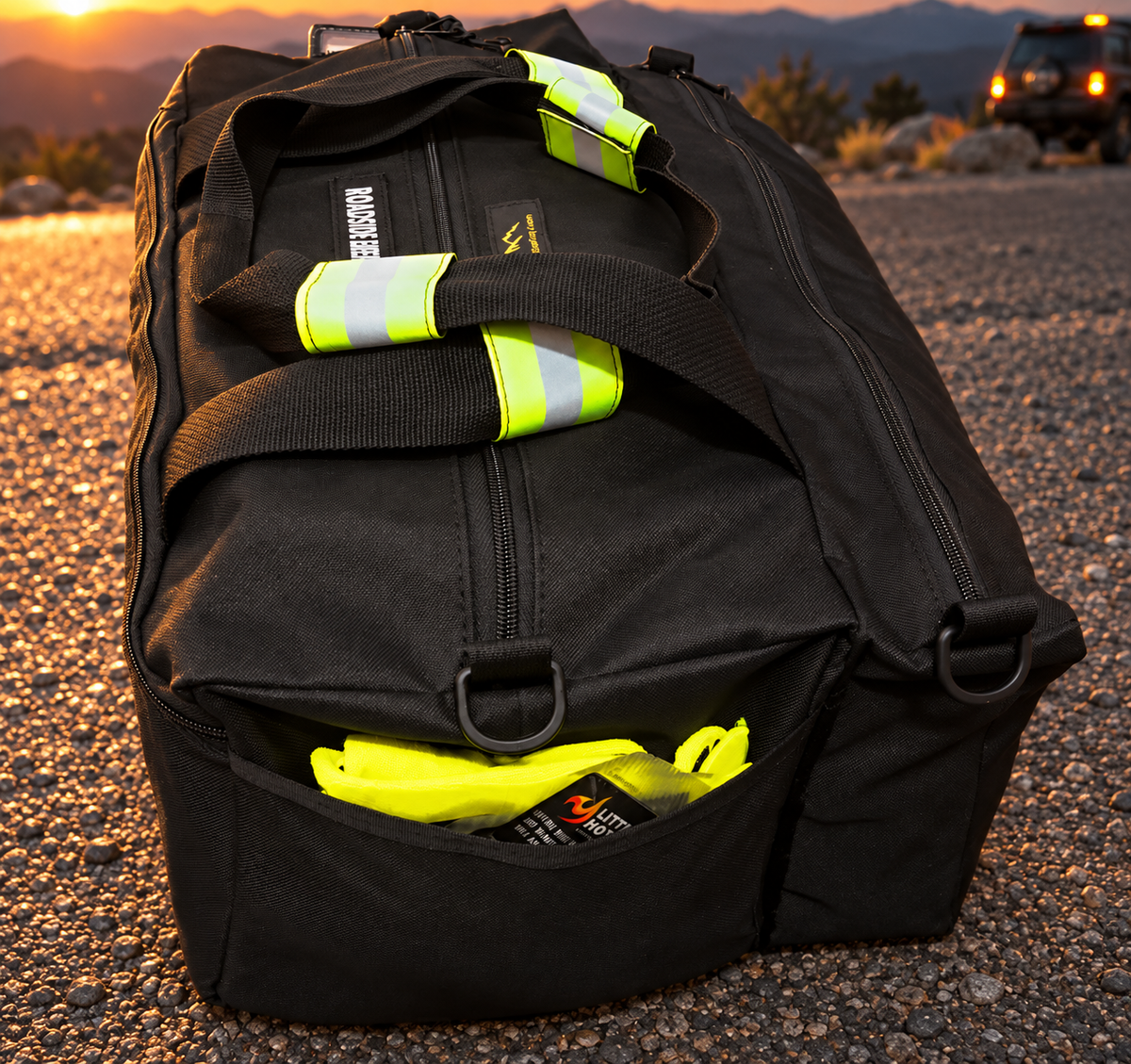 Bolsa de emergencia en carretera