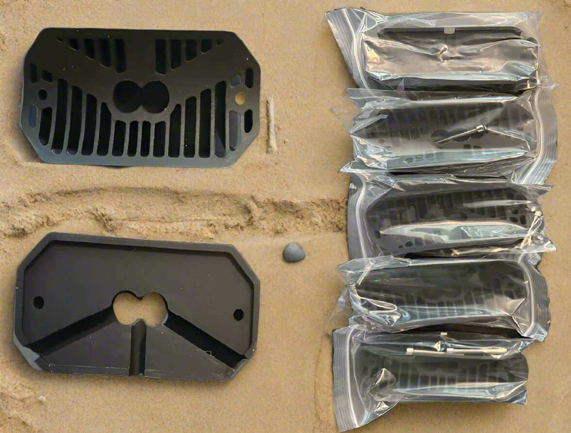 Marshin Whips Rock Lights X-2 Billet Kit - RGBW Off-Road Lighting