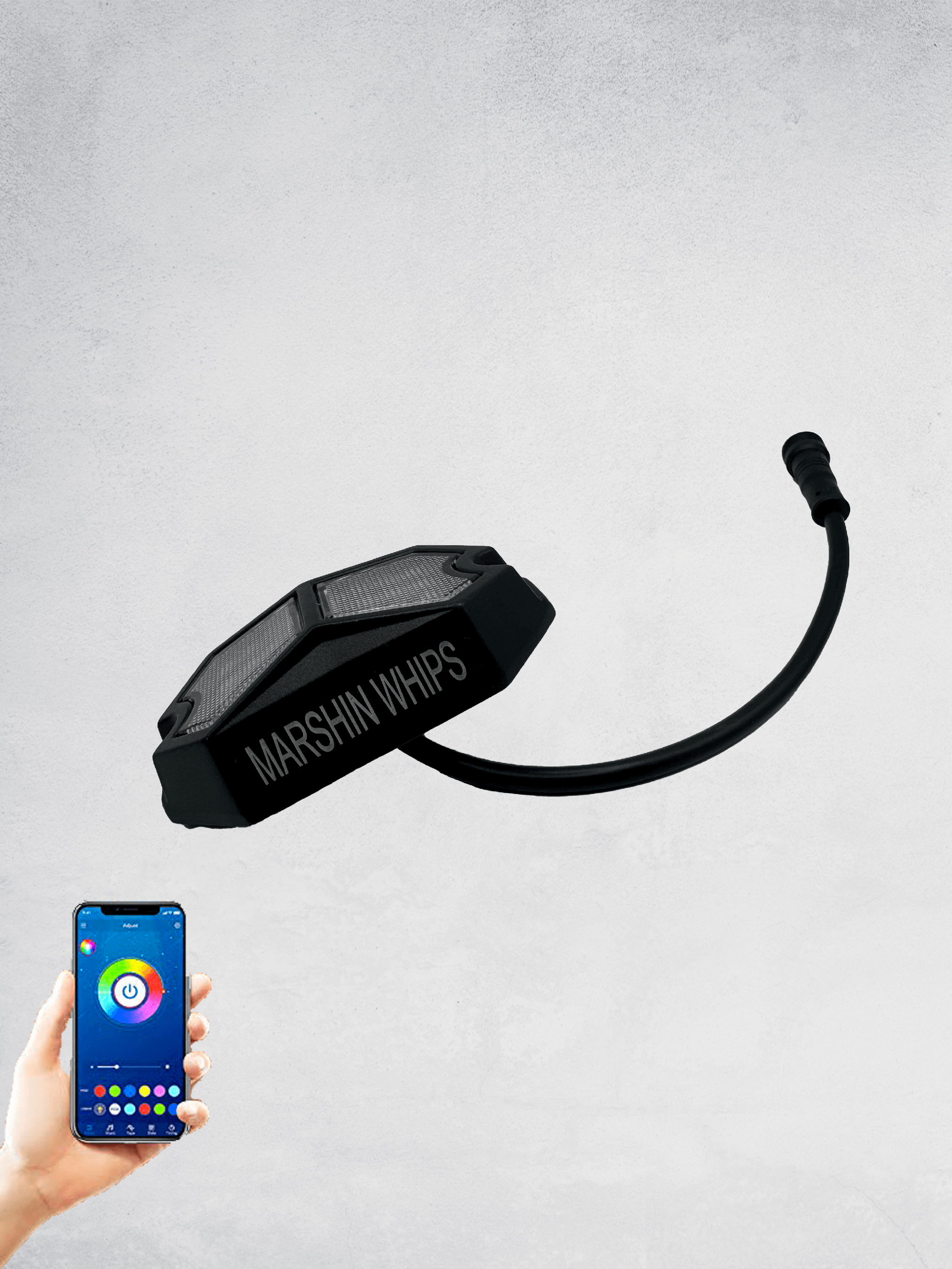 Rosewell X-1 Rocklights 8 Piece Kit for Off-Road Vehicles