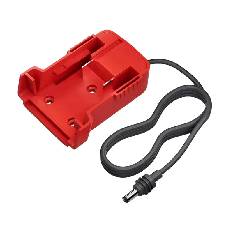 Milwaukee M18 battery adapter for Starlink Mini with 16-foot cable and smart passthrough port