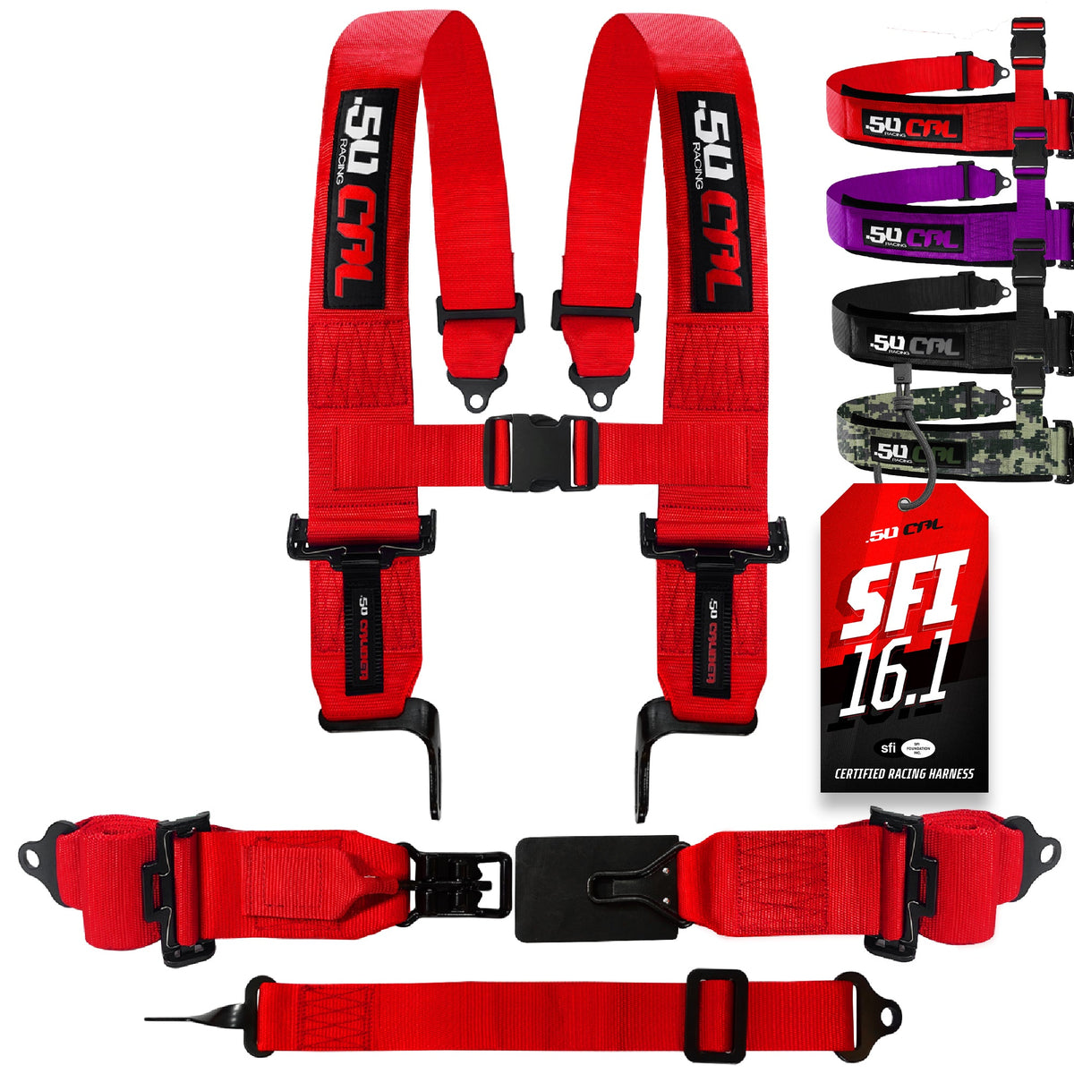 SFI Approved 2" and 3" 5 point Harness, Racing Harness