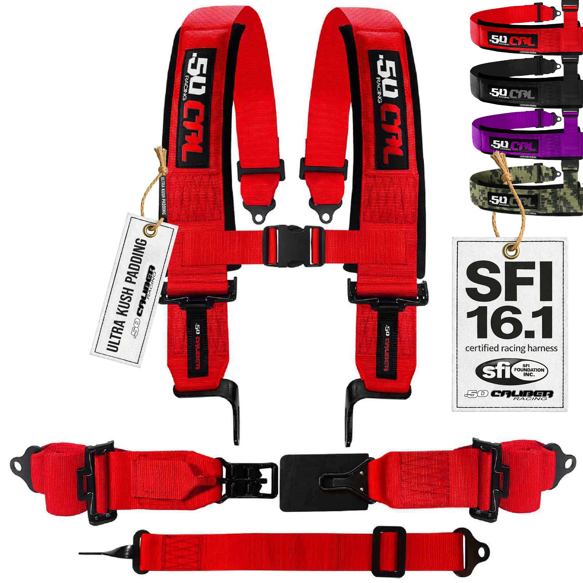 SFI Approved 2" and 3" 5 point Harness, Racing Harness