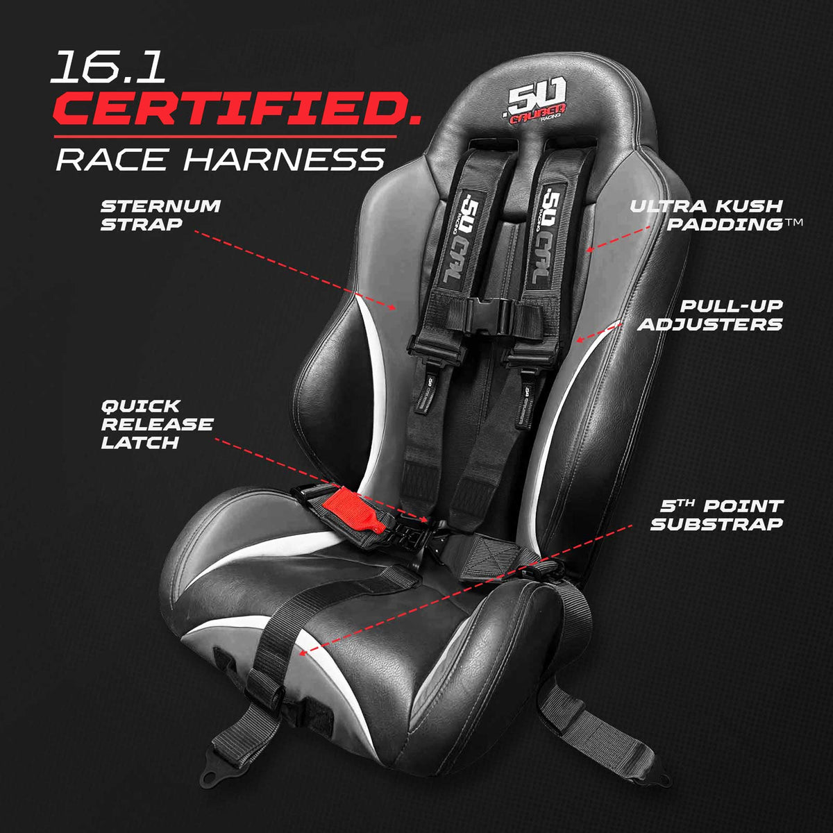 SFI Approved 2" and 3" 5 point Harness, Racing Harness