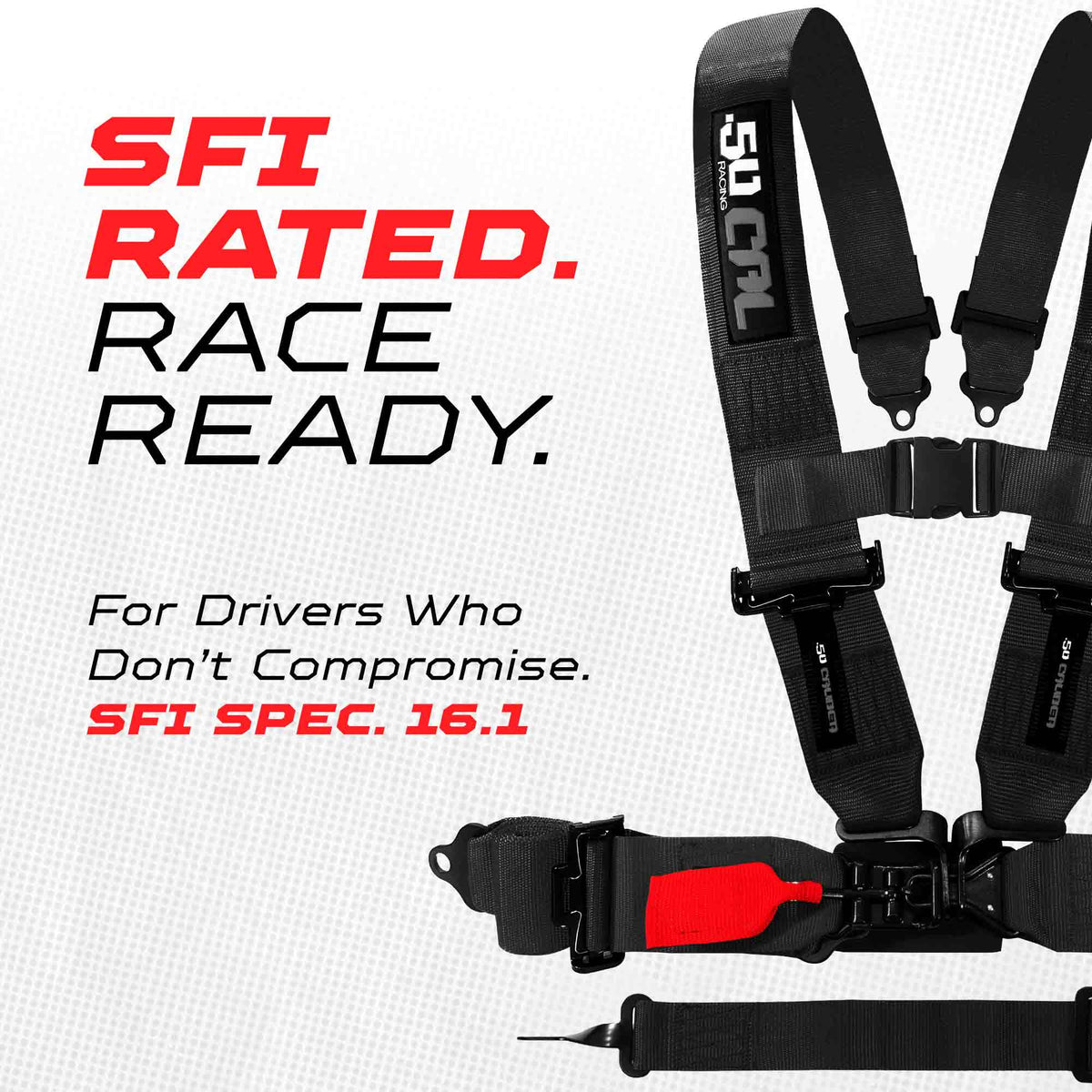 SFI Approved 2" and 3" 5 point Harness, Racing Harness