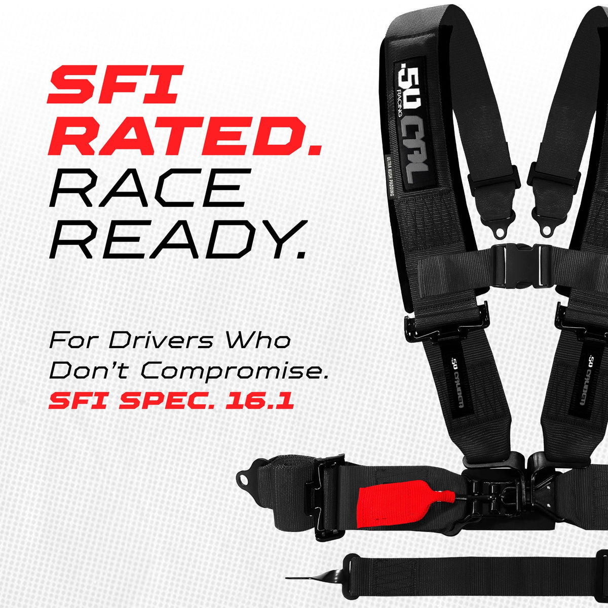 SFI Approved 2" and 3" 5 point Harness, Racing Harness