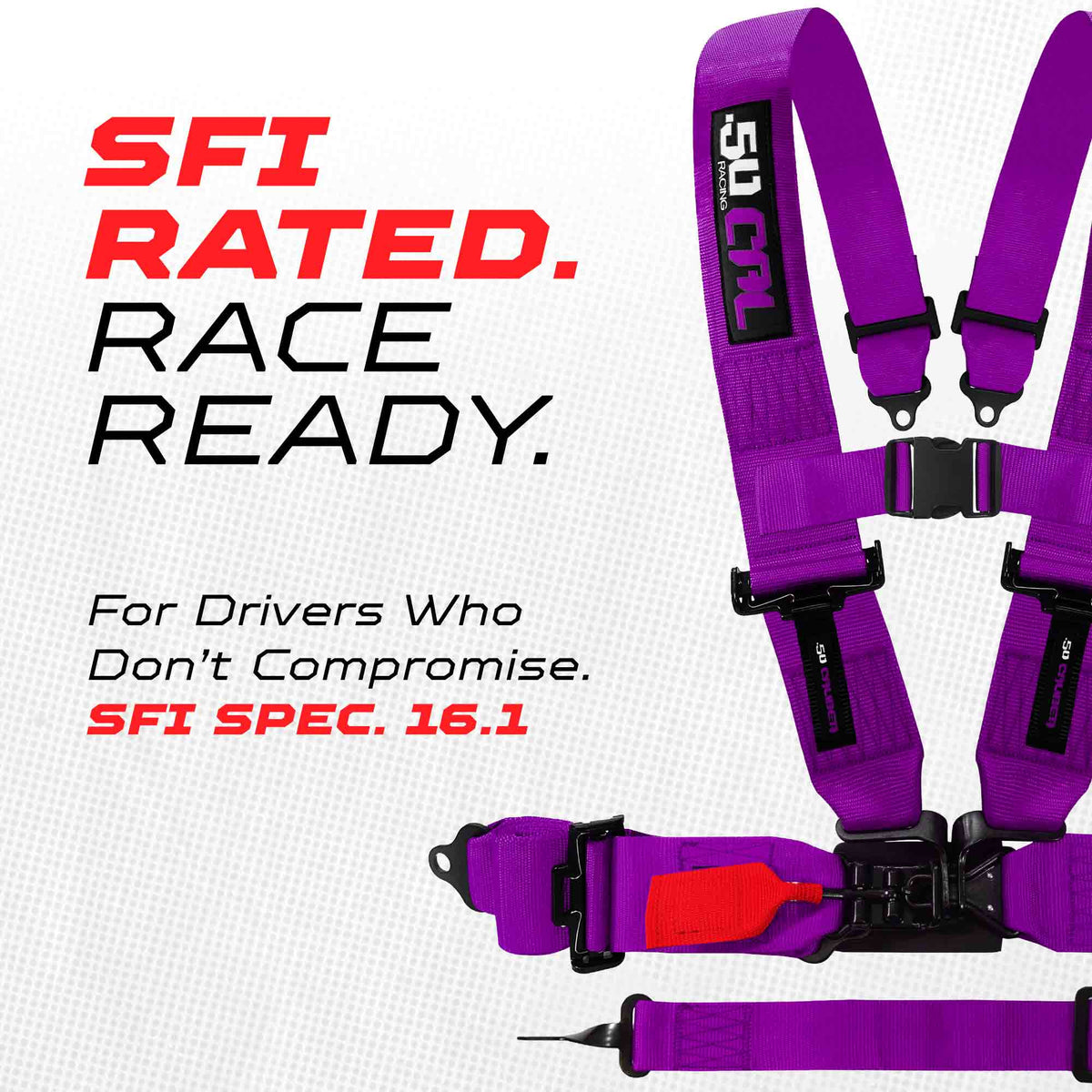 SFI Approved 2" and 3" 5 point Harness, Racing Harness
