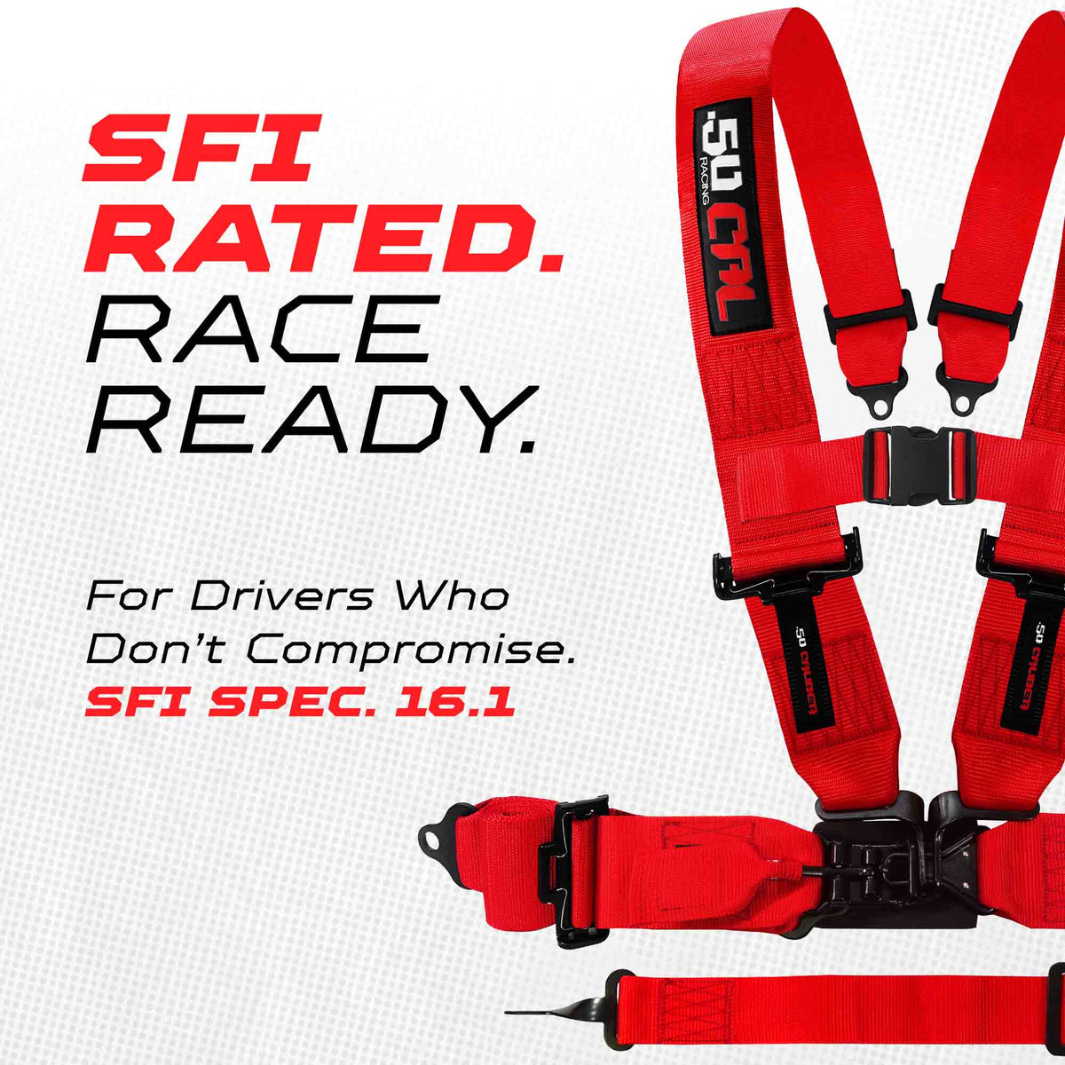 SFI Approved 2" and 3" 5 point Harness, Racing Harness