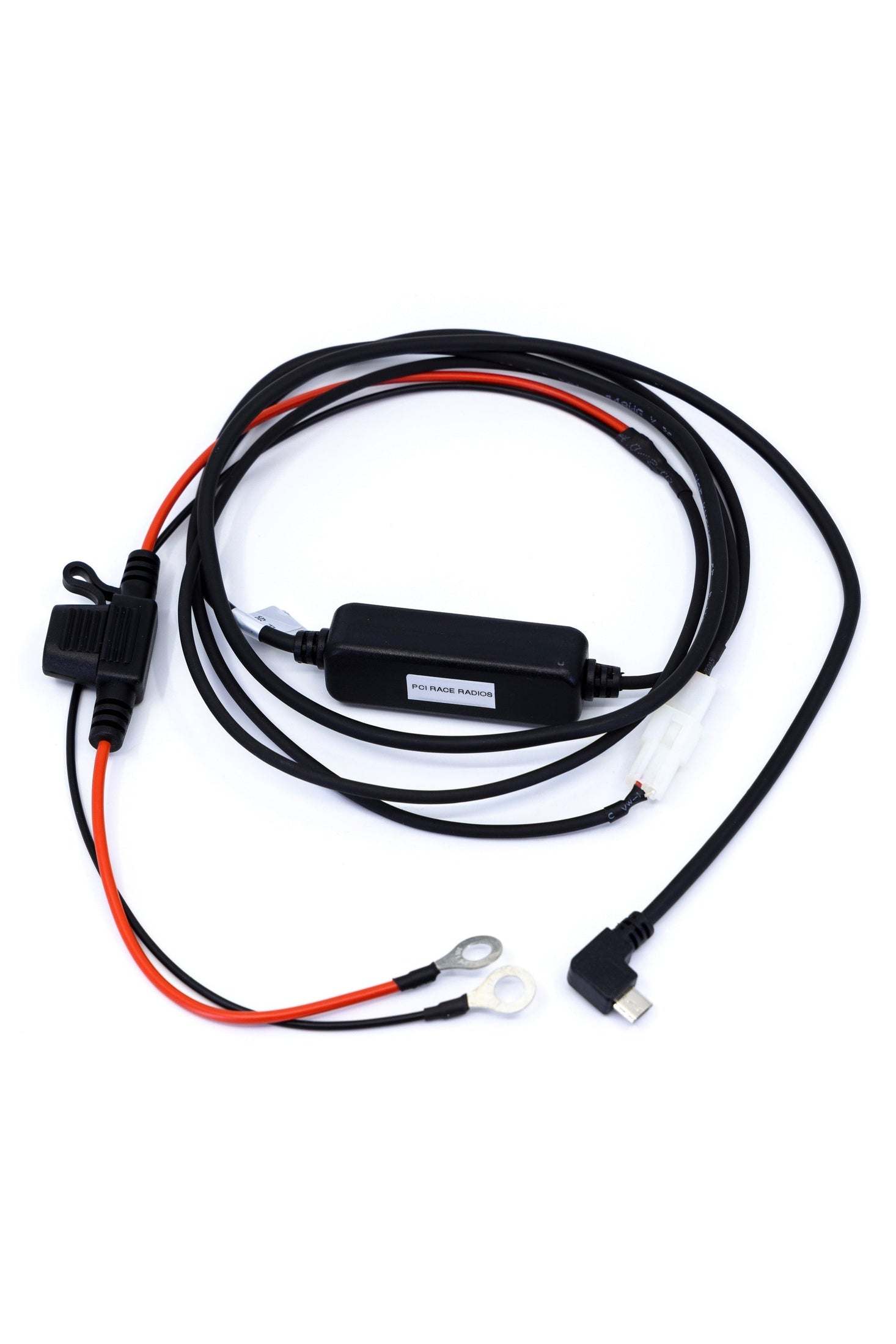 Right angle Micro USB power cable for Icom Sat 100 and GoPro Hero 1-4 with durable, secure connection