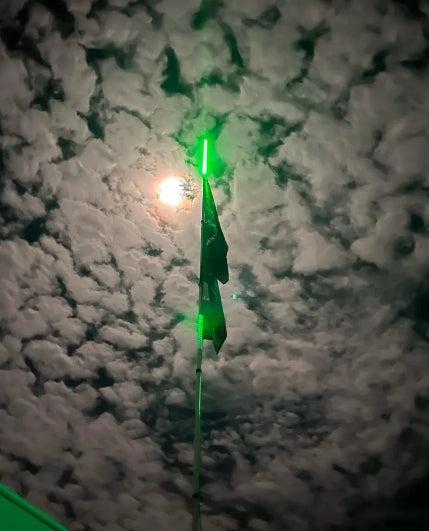 Mwhips 4’ Bluetooth Color Changing Camp Locator - Bright & Waterproof