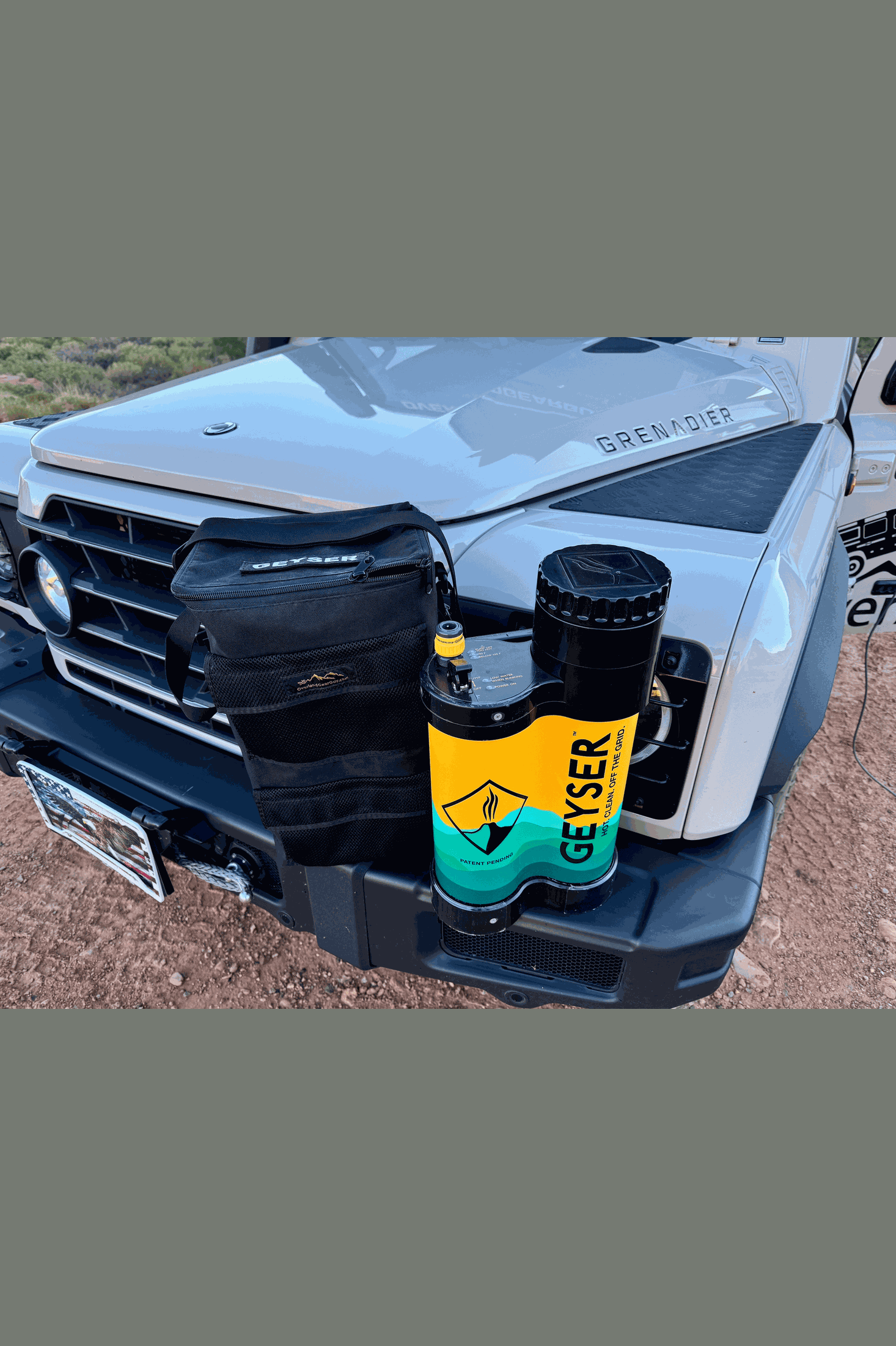 Stay Organized On-the-Go with Geyser Systems Shower Carry Bag