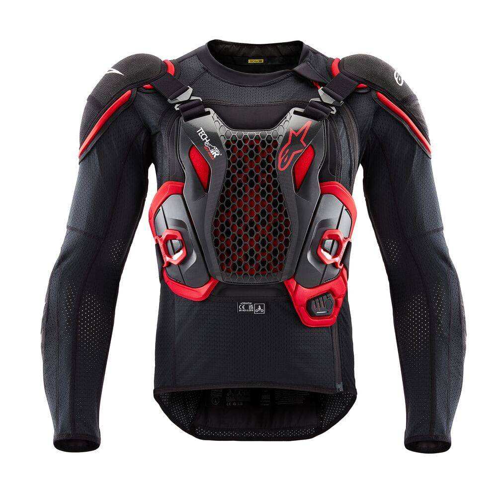 Alpinestars Tech-Air Offroad airbag system integrated in off-road protective jacket with LED display and multiple riding modes