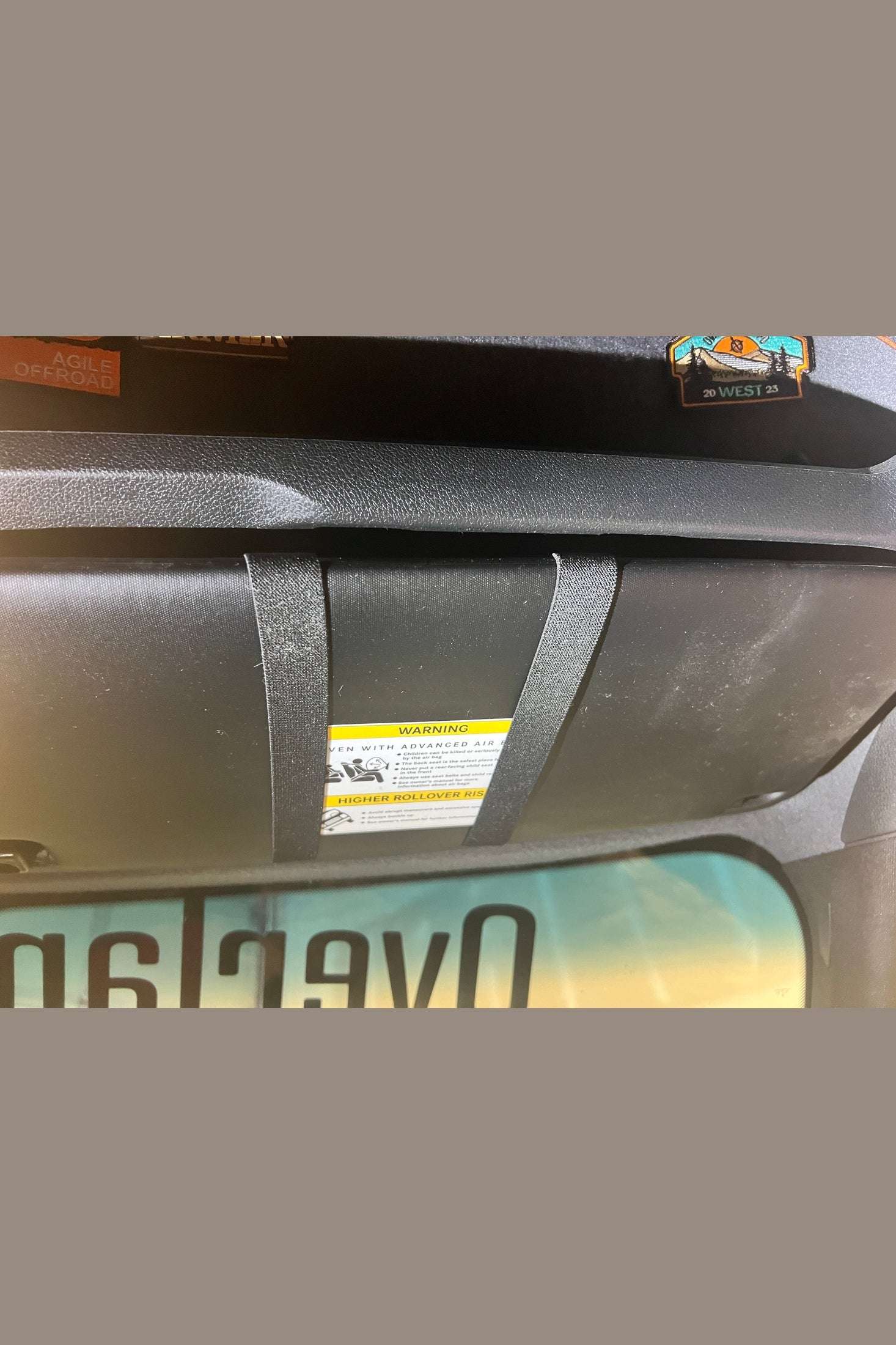 Sprinter Sun Visor Mirror Holder