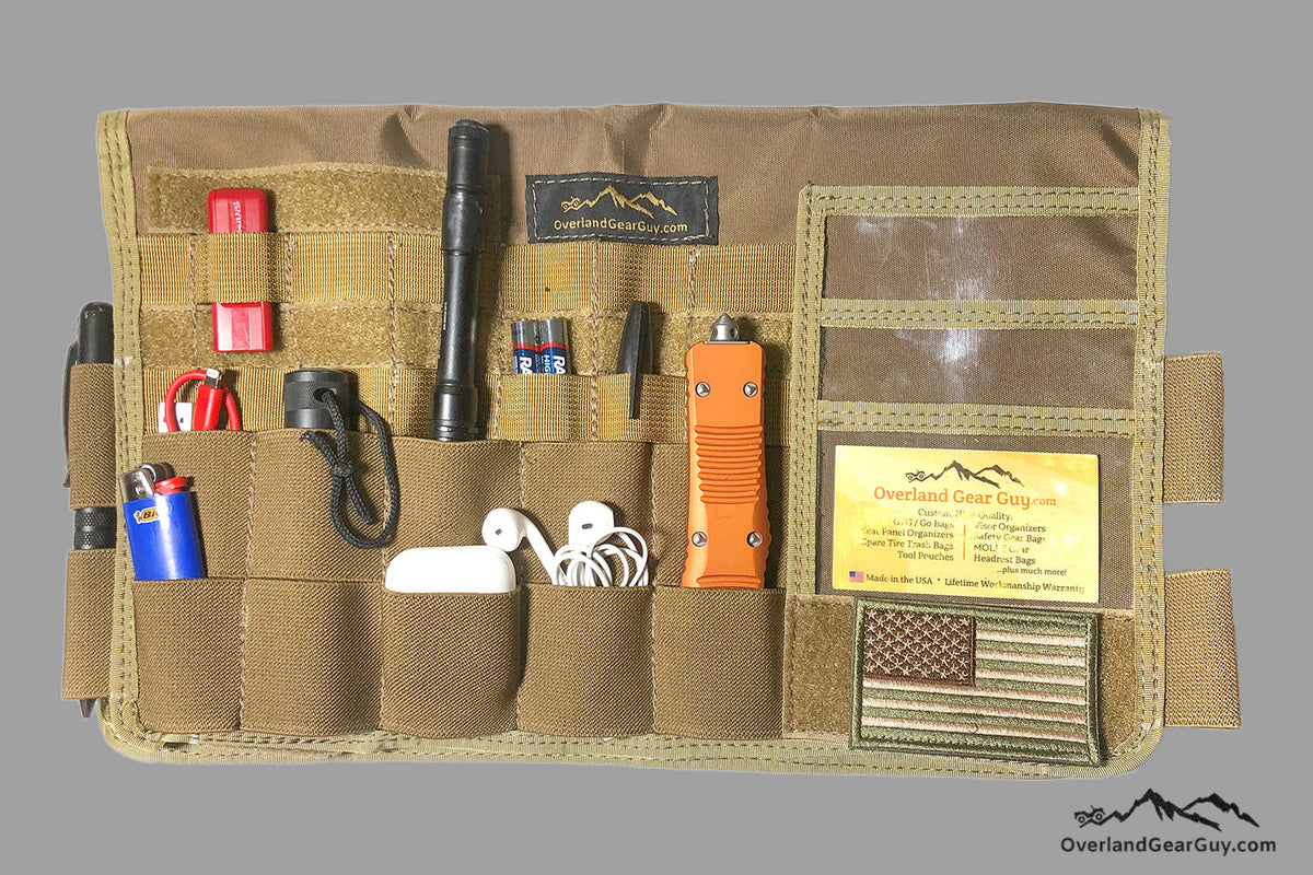 Organizador de visera solar Sprinter (sin espejo)