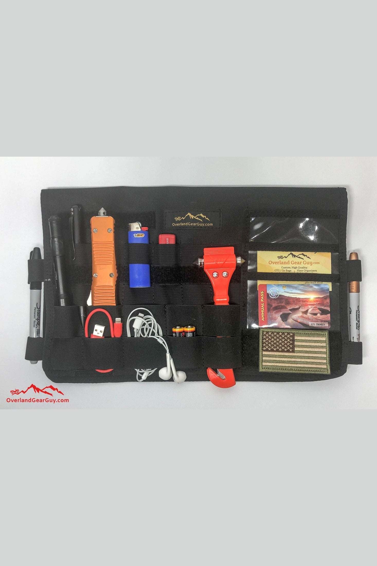 Sprinter Sun Visor Organizer without mirror