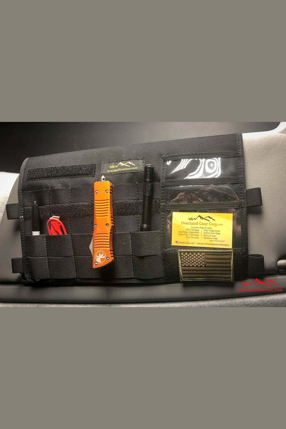 Sprinter Sun Visor Organizer without mirror