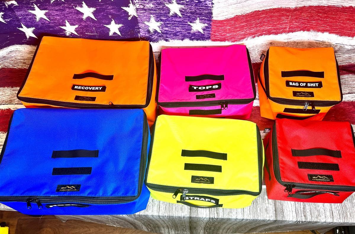 Conjunto de cubos de almacenamiento Overland: la solución definitiva para organizar tu equipo en aventuras al aire libre
