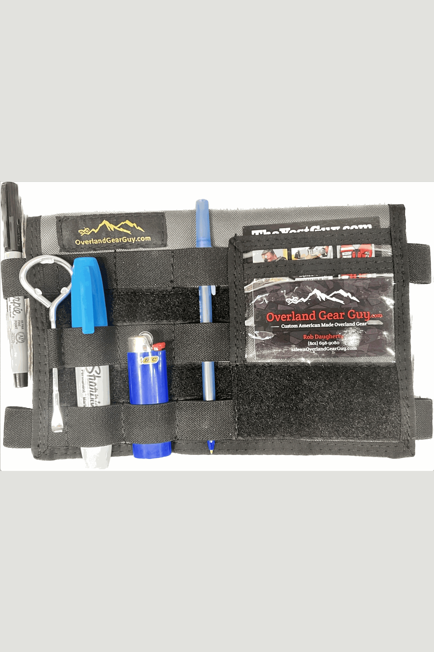 Grenadier MOLLE Visor Organizer WITH MIRROR