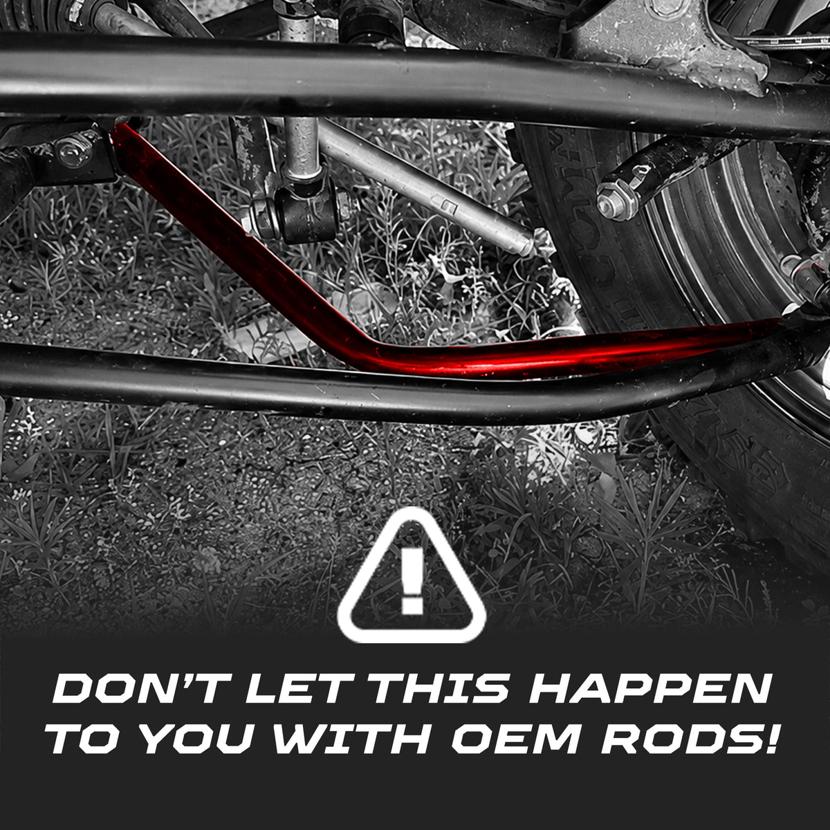 RZR XP900 Tie Rod Set Heavy Duty