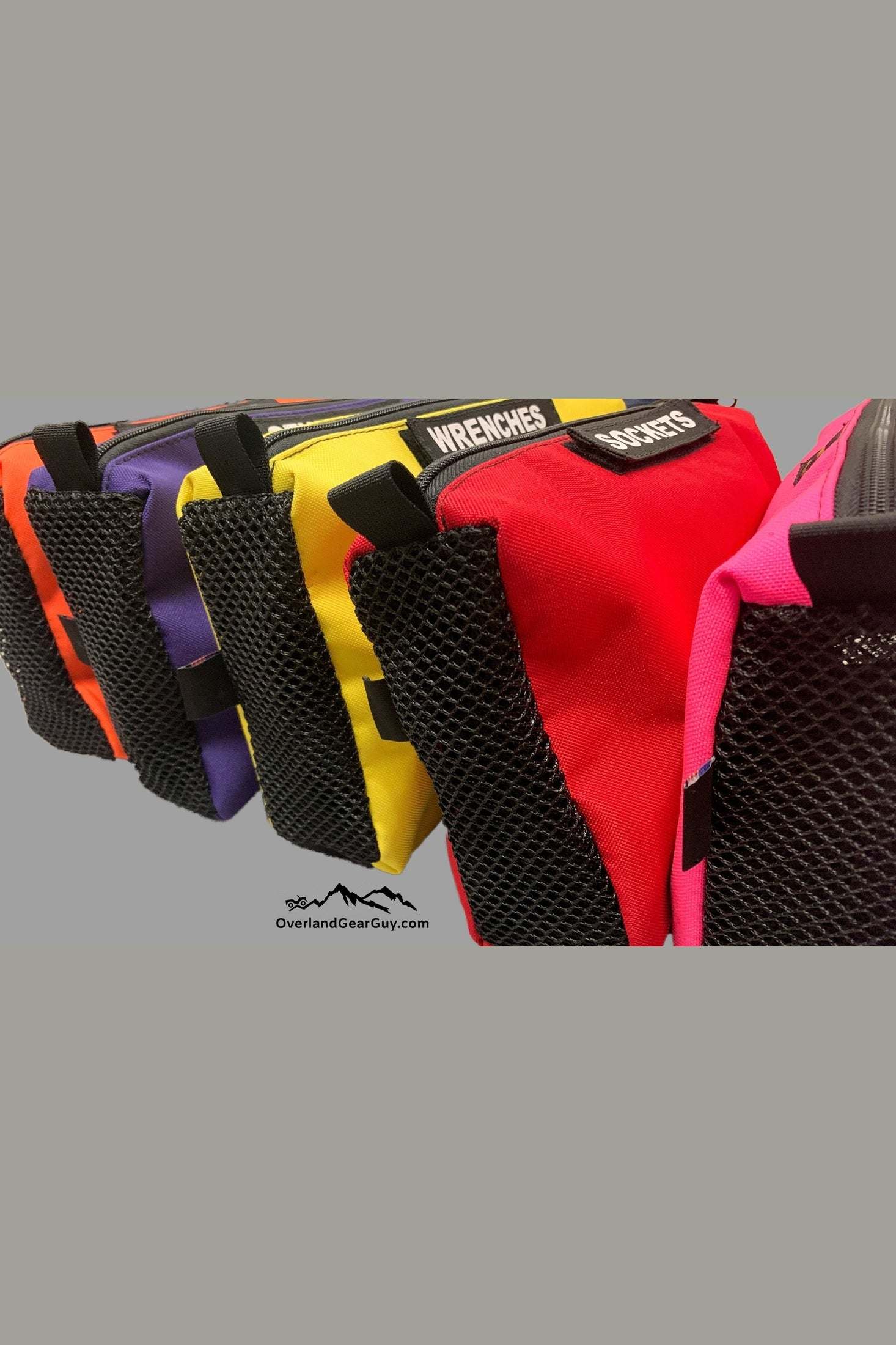 Tool Pouch with mesh ends