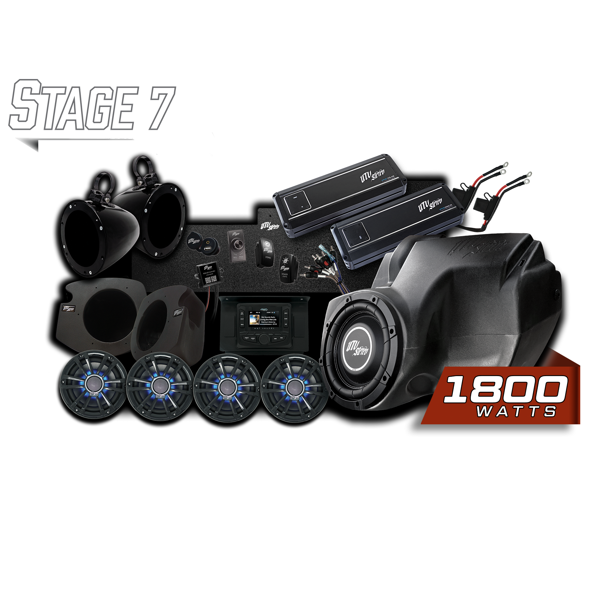 RZR® Signature Series Stage 7 Stereo Kit | Unmatched UTV Sound System