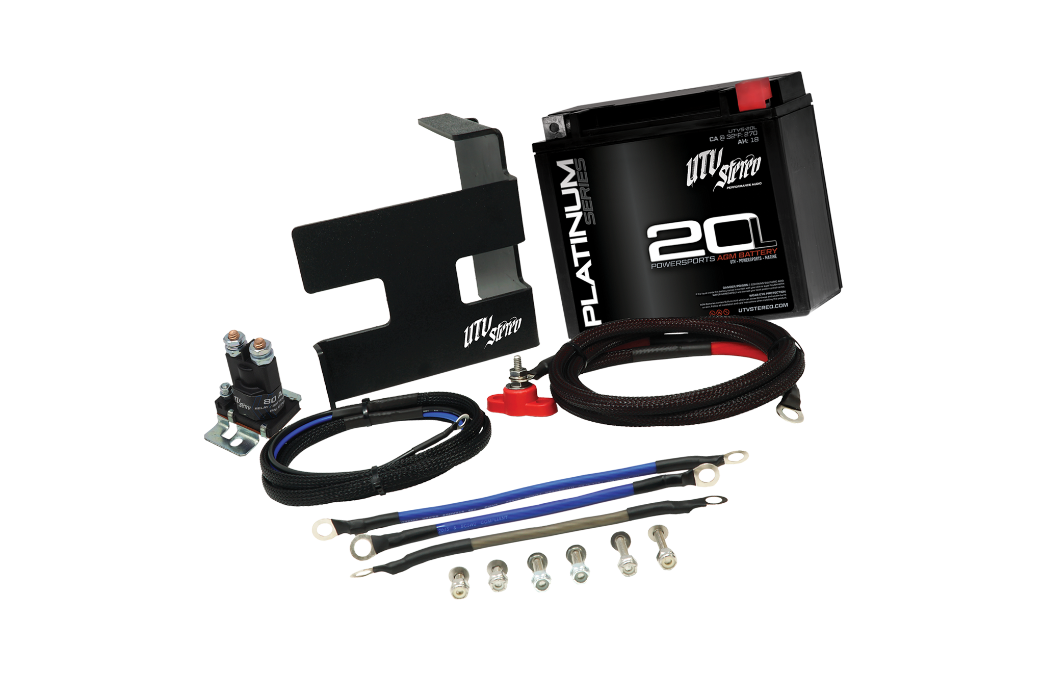 Can-Am X3 2nd Battery Kit | UTVS-X3-2BATT-KIT for Extra Power