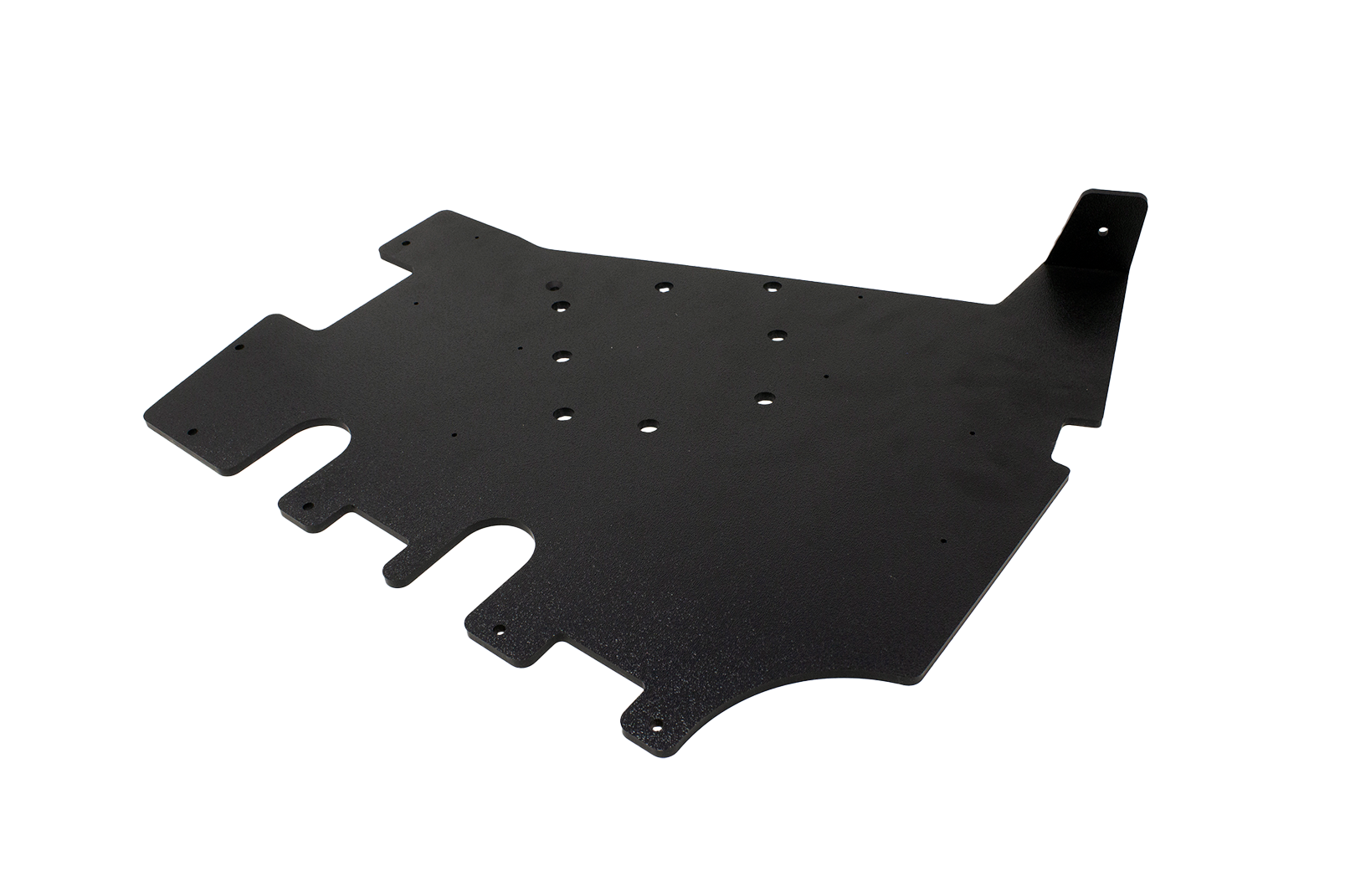 Can-Am X3 UTV stereo amplifier mount plate for secure installation of multiple amplifiers