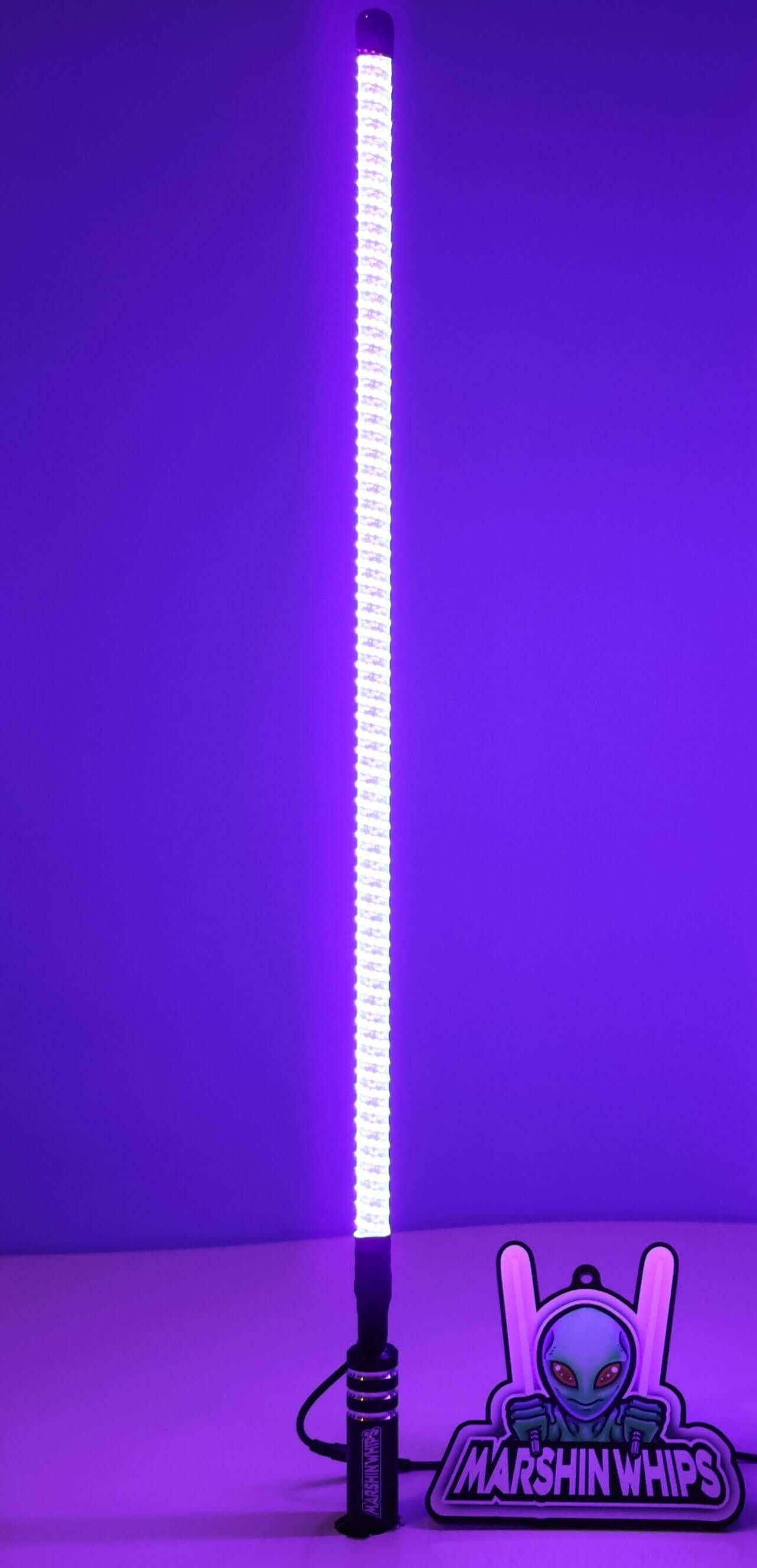 Marshin Whips V2 Durable Black Out Off-Road Whips